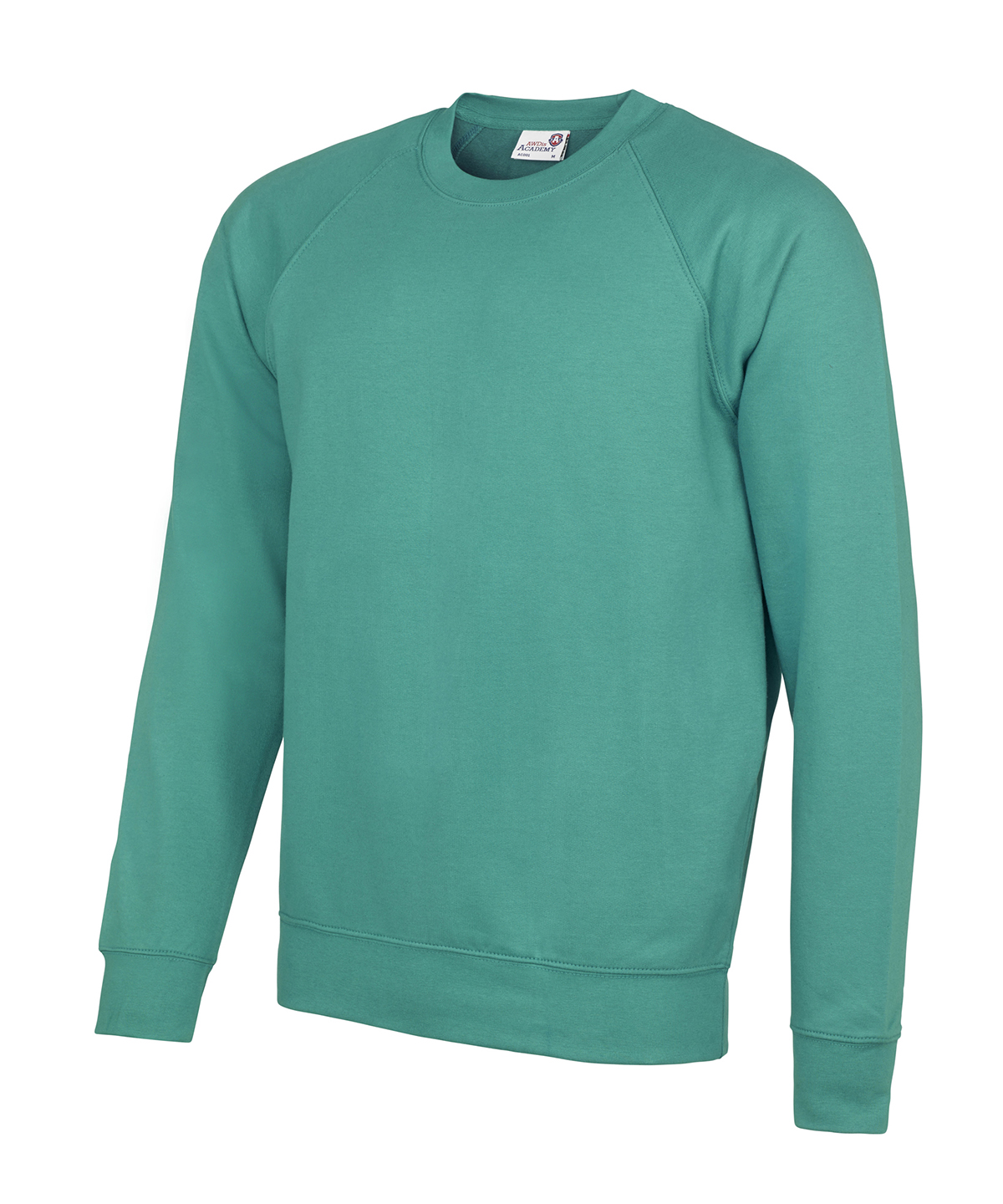 AWDis Academy Raglan Sweatshirt AC001 Adult/Teen Boy Girl Plain Uniform Jumper - Picture 34 of 34