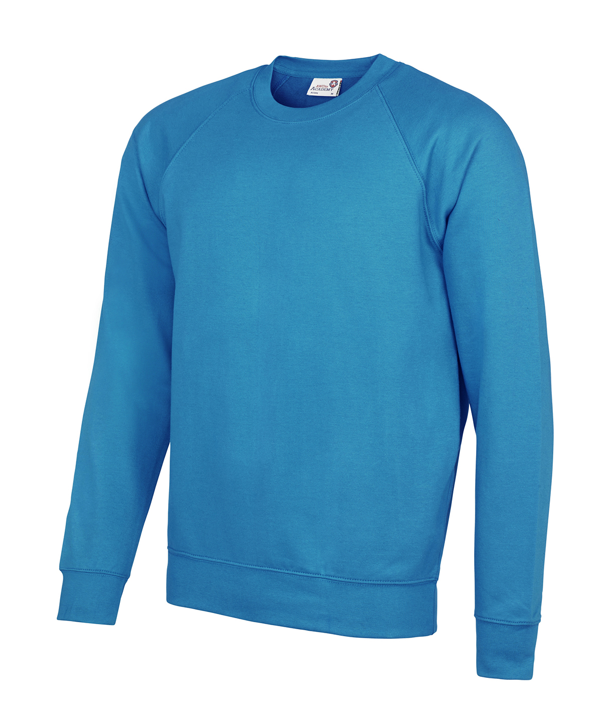 AWDis Academy Raglan Sweatshirt AC001 Adult/Teen Boy Girl Plain Uniform Jumper - Picture 18 of 34