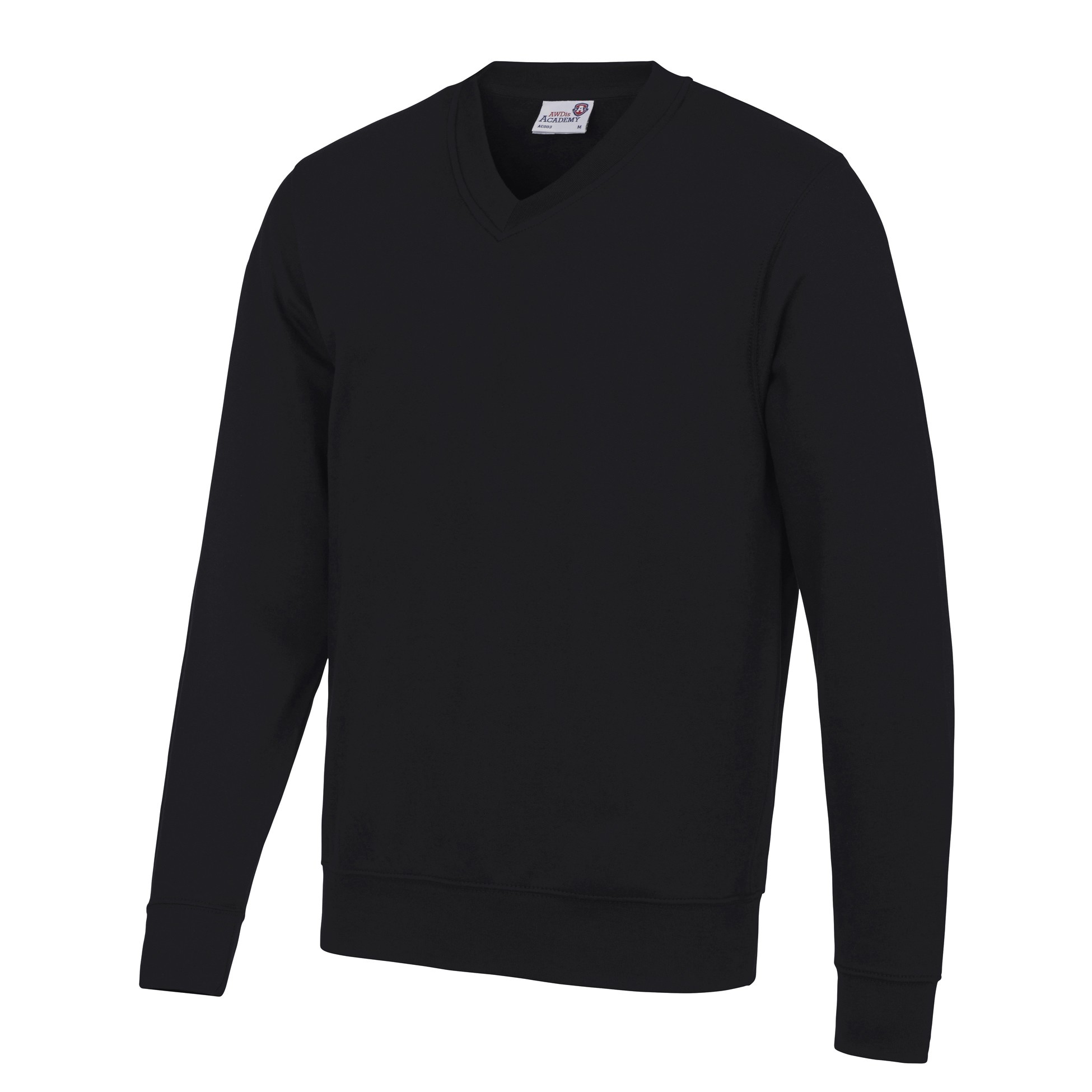 AWDis Academy sweatshirt AC003 - Adult/Teen unisex V-neck Smart Uniform Jumper - Picture 10 of 14