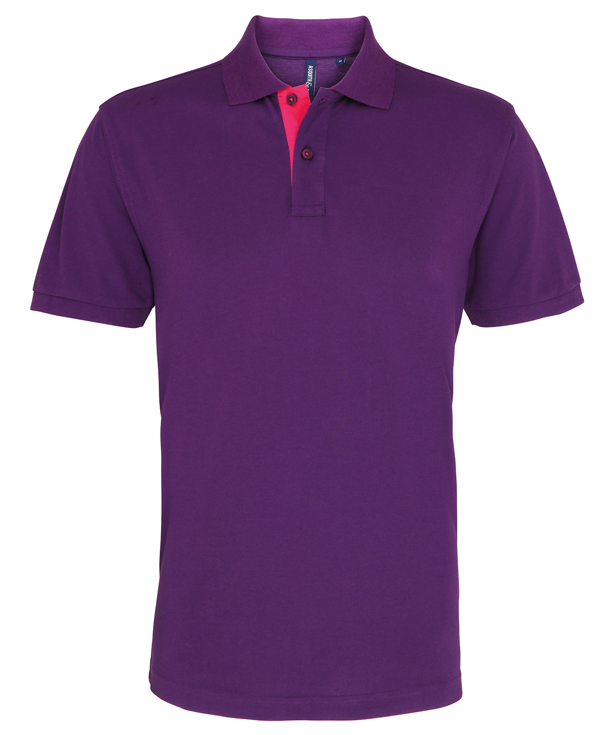 Asquith & Fox Men's Classic Fit Contrast Polo AQ012 - Smart/Casual top |S-3XL - Picture 12 of 17