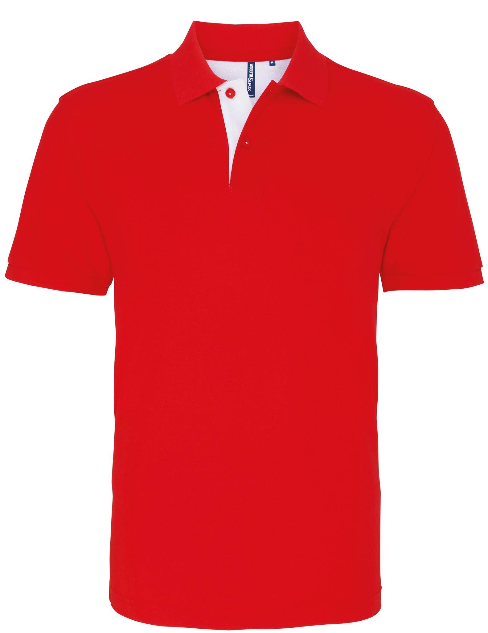 Asquith & Fox Men's Classic Fit Contrast Polo AQ012 - Smart/Casual top |S-3XL - Picture 17 of 17