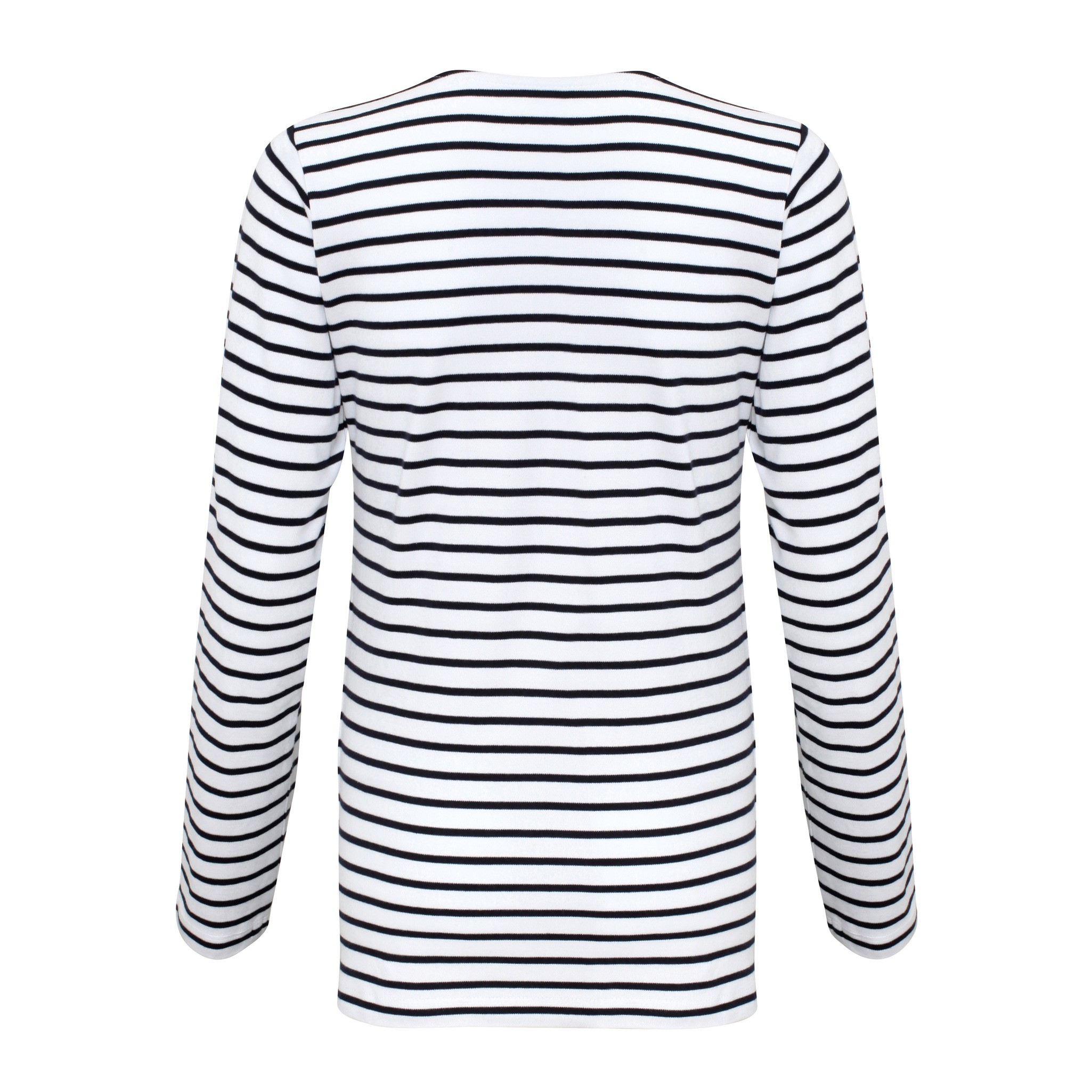 Asquith & Fox Women's Mariniere Coastal Long Sleeve Tee - striped cotton t-shirt - Picture 9 of 10