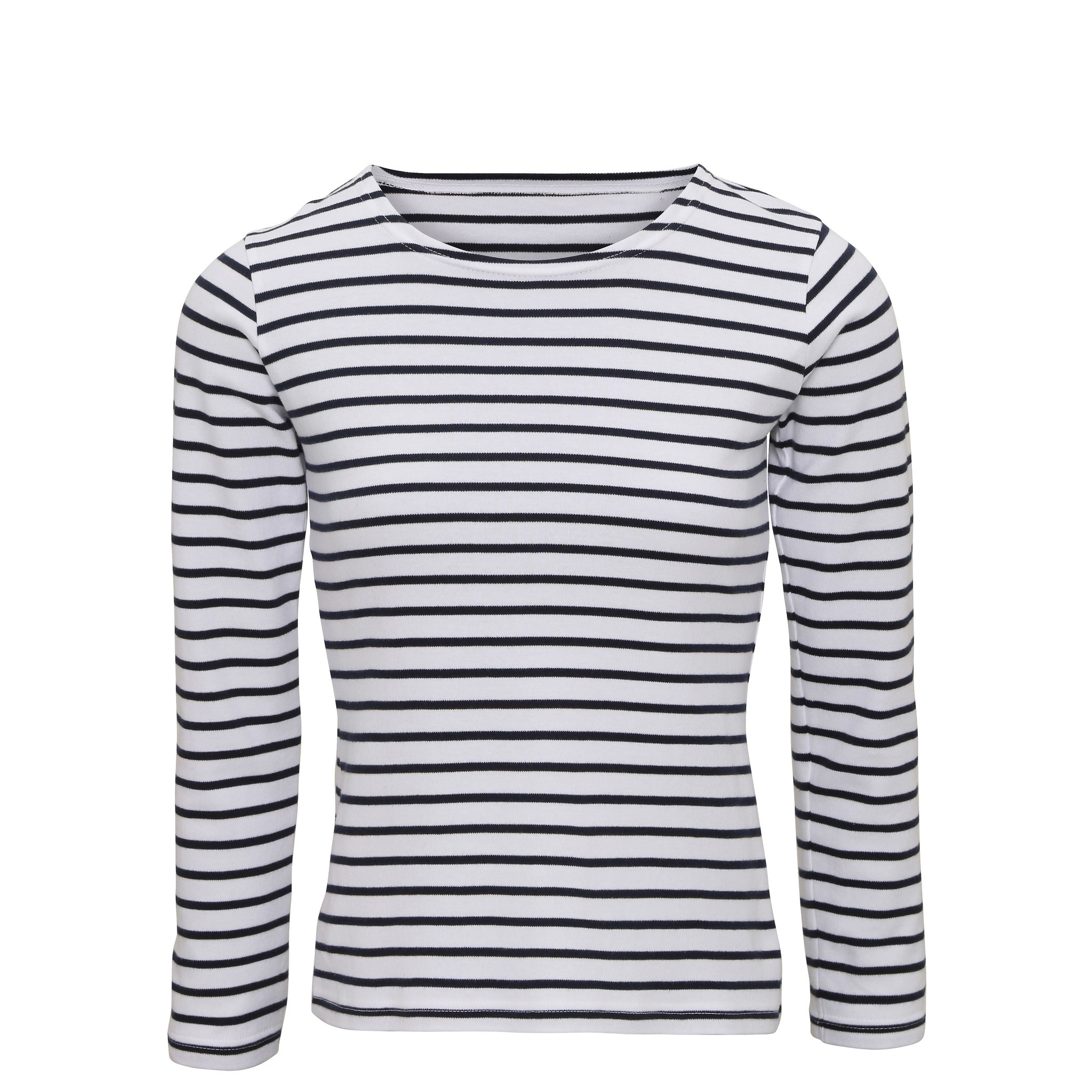 Asquith & Fox Women's Mariniere Coastal Long Sleeve Tee - striped cotton t-shirt - Picture 8 of 10
