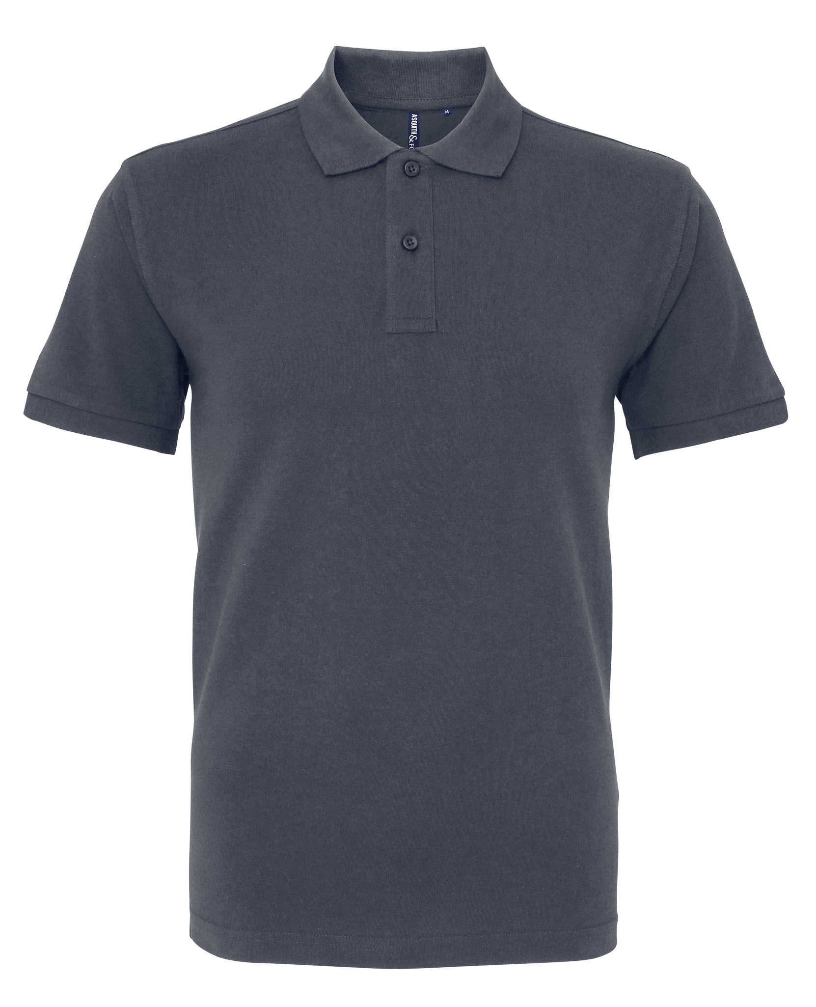 Asquith & Fox Men's Organic Polo AQ082-Classic Fit Tipped Polo Smart/Casual top - Picture 15 of 20