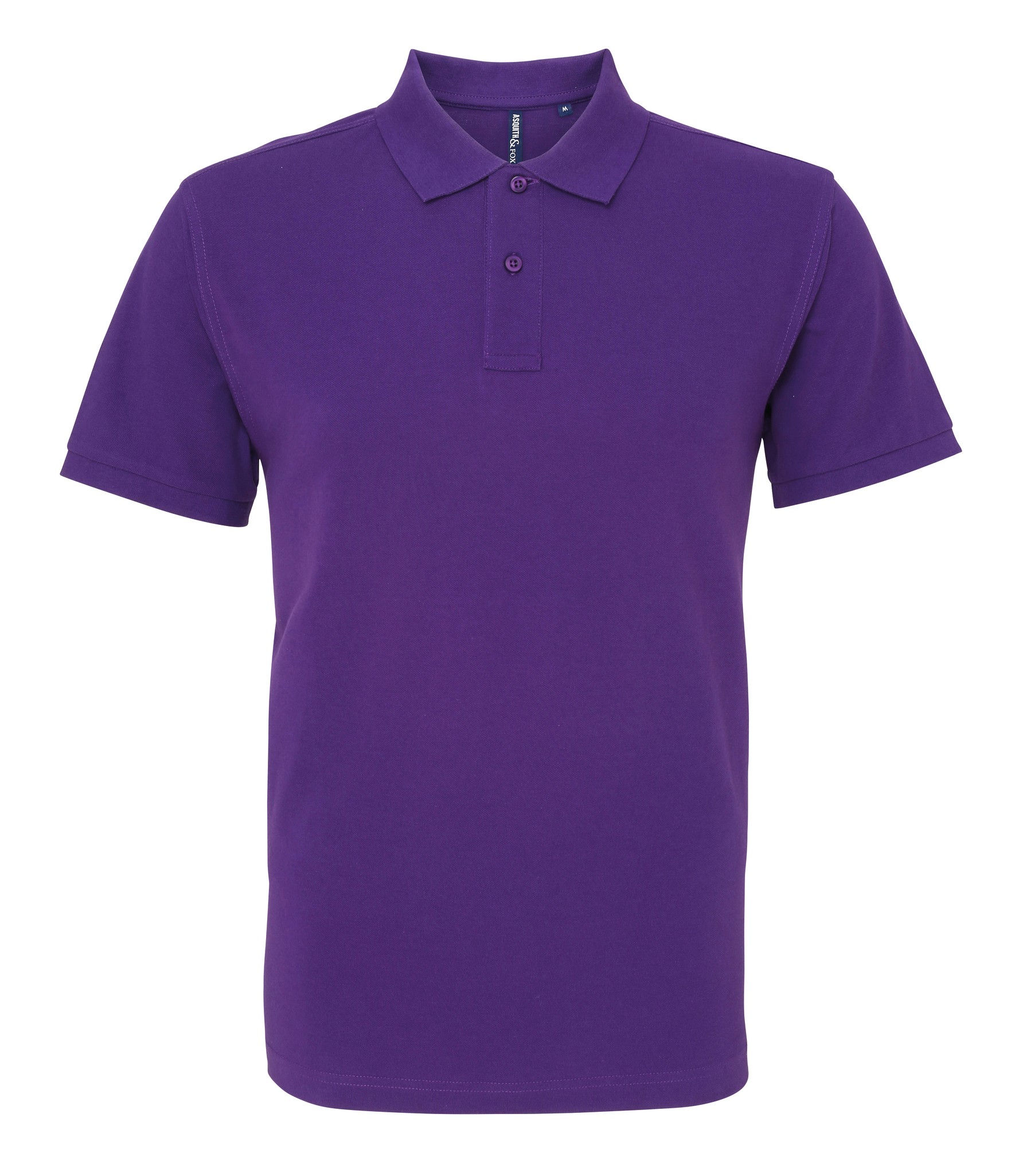 Asquith & Fox Men's Organic Polo AQ082-Classic Fit Tipped Polo Smart/Casual top - Picture 17 of 20