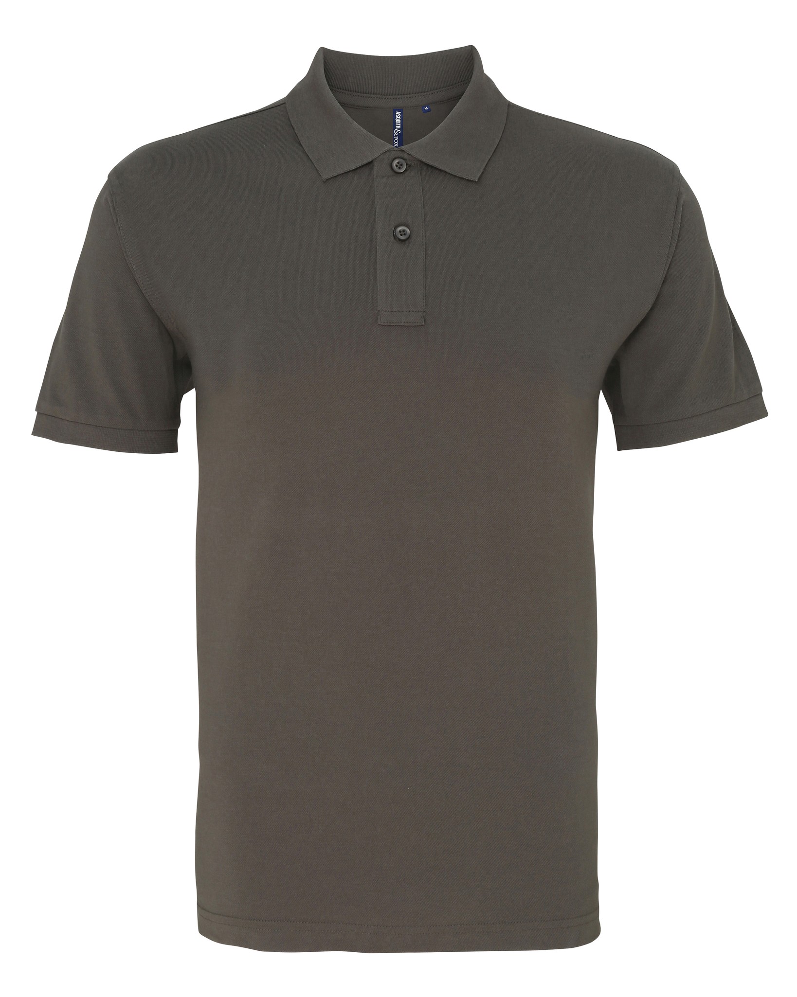 Asquith & Fox Men's Organic Polo AQ082-Classic Fit Tipped Polo Smart/Casual top - Picture 18 of 20
