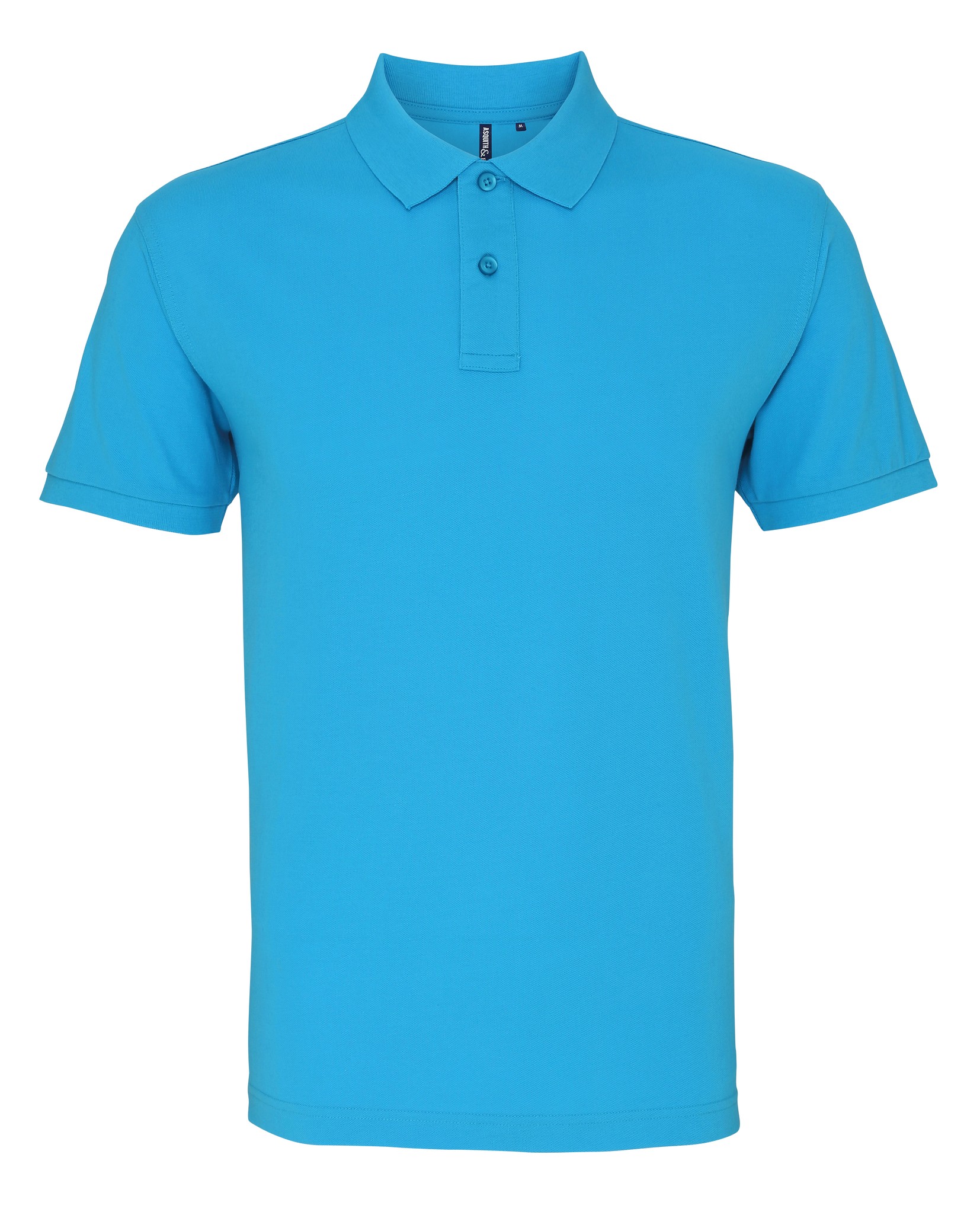 Asquith & Fox Men's Organic Polo AQ082-Classic Fit Tipped Polo Smart/Casual top - Picture 19 of 20