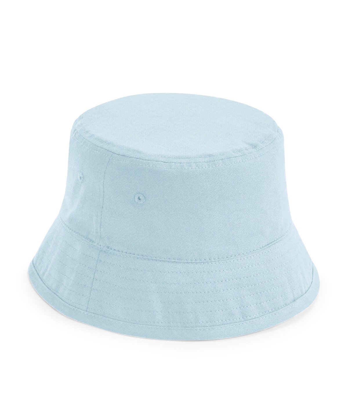 Kids Organic Cotton Bucket Hat B90NB - Beechfield Junior Stitch Ventilation Cap - Picture 10 of 12