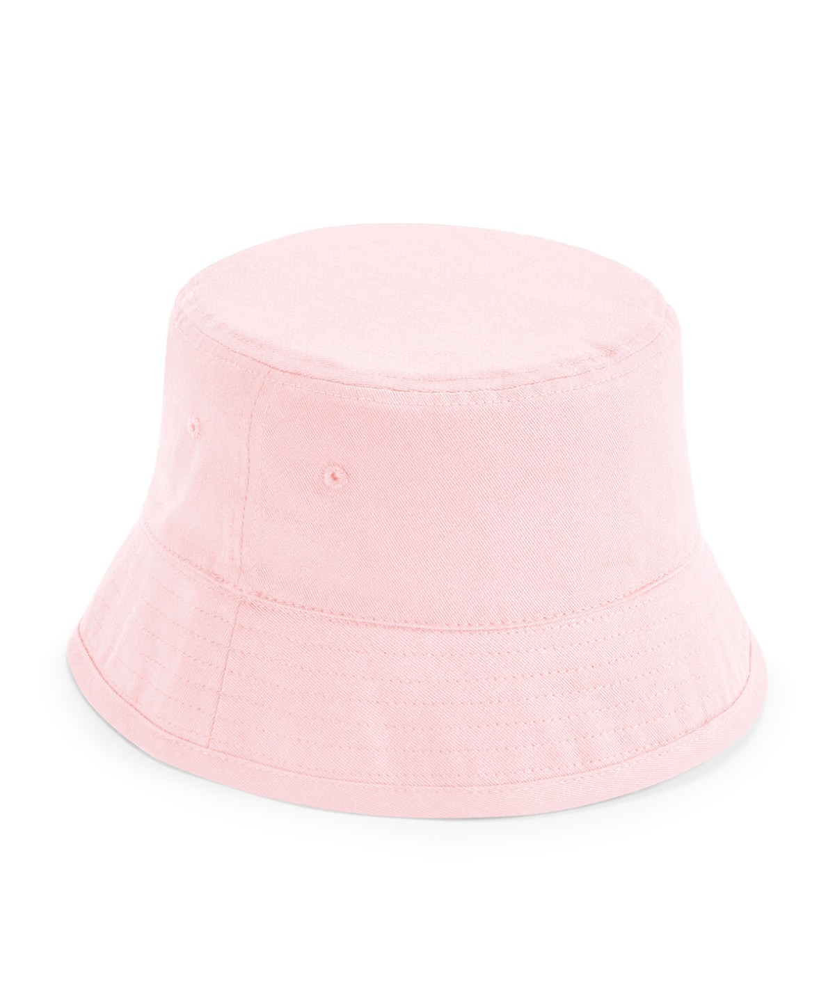 Kids Organic Cotton Bucket Hat B90NB - Beechfield Junior Stitch Ventilation Cap - Picture 11 of 12