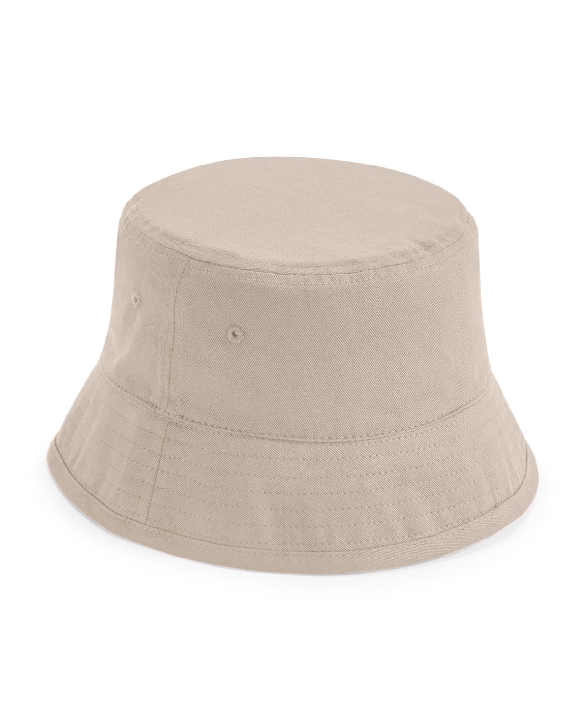 Kids Organic Cotton Bucket Hat B90NB - Beechfield Junior Stitch Ventilation Cap