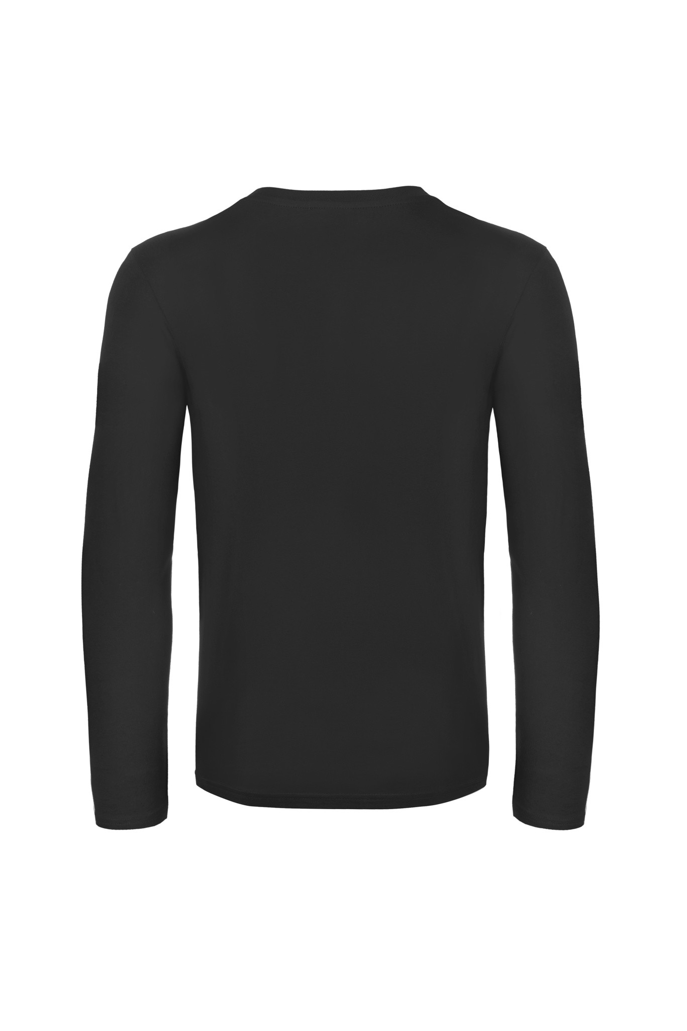 B&C Collection Men's Long Sleeve T-Shirt TU07T - Adult Casual Slim Fit Plain Tee - Picture 9 of 19