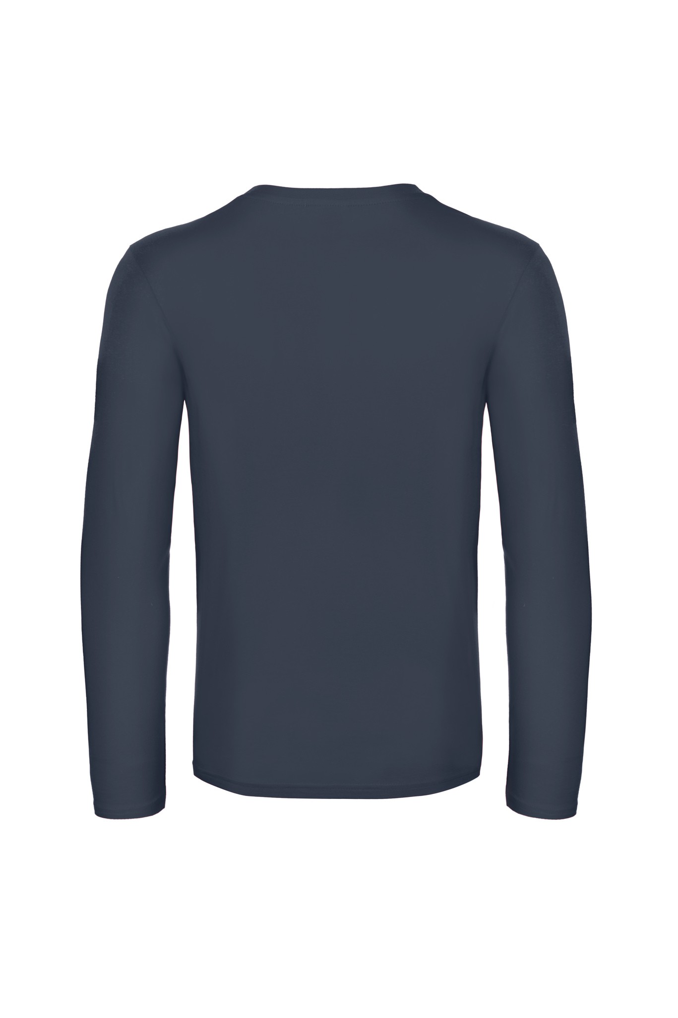 B&C Collection Men's Long Sleeve T-Shirt TU07T - Adult Casual Slim Fit Plain Tee - Picture 12 of 19