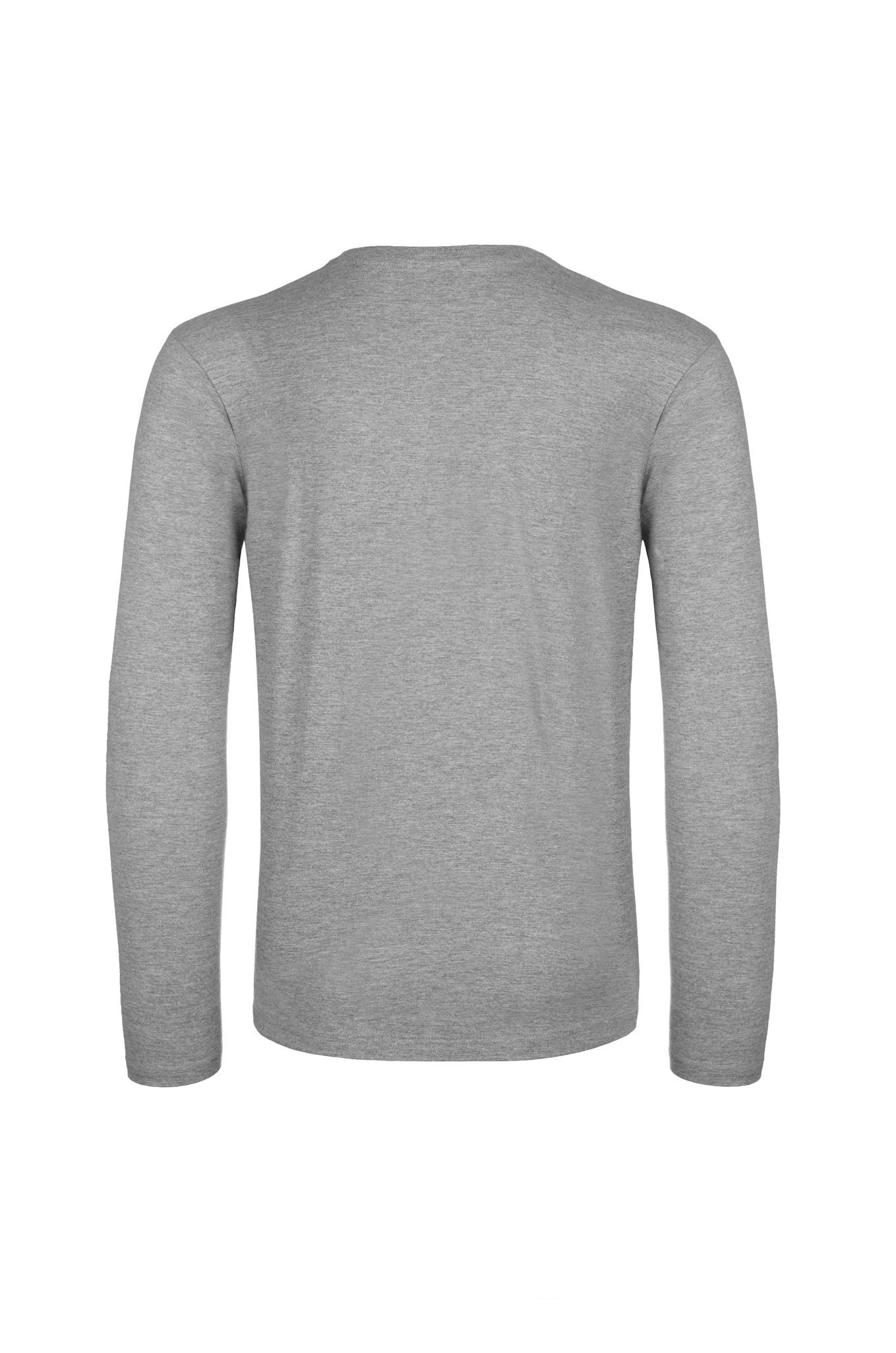 B&C Collection Men's Long Sleeve T-Shirt TU07T - Adult Casual Slim Fit Plain Tee - Picture 15 of 19