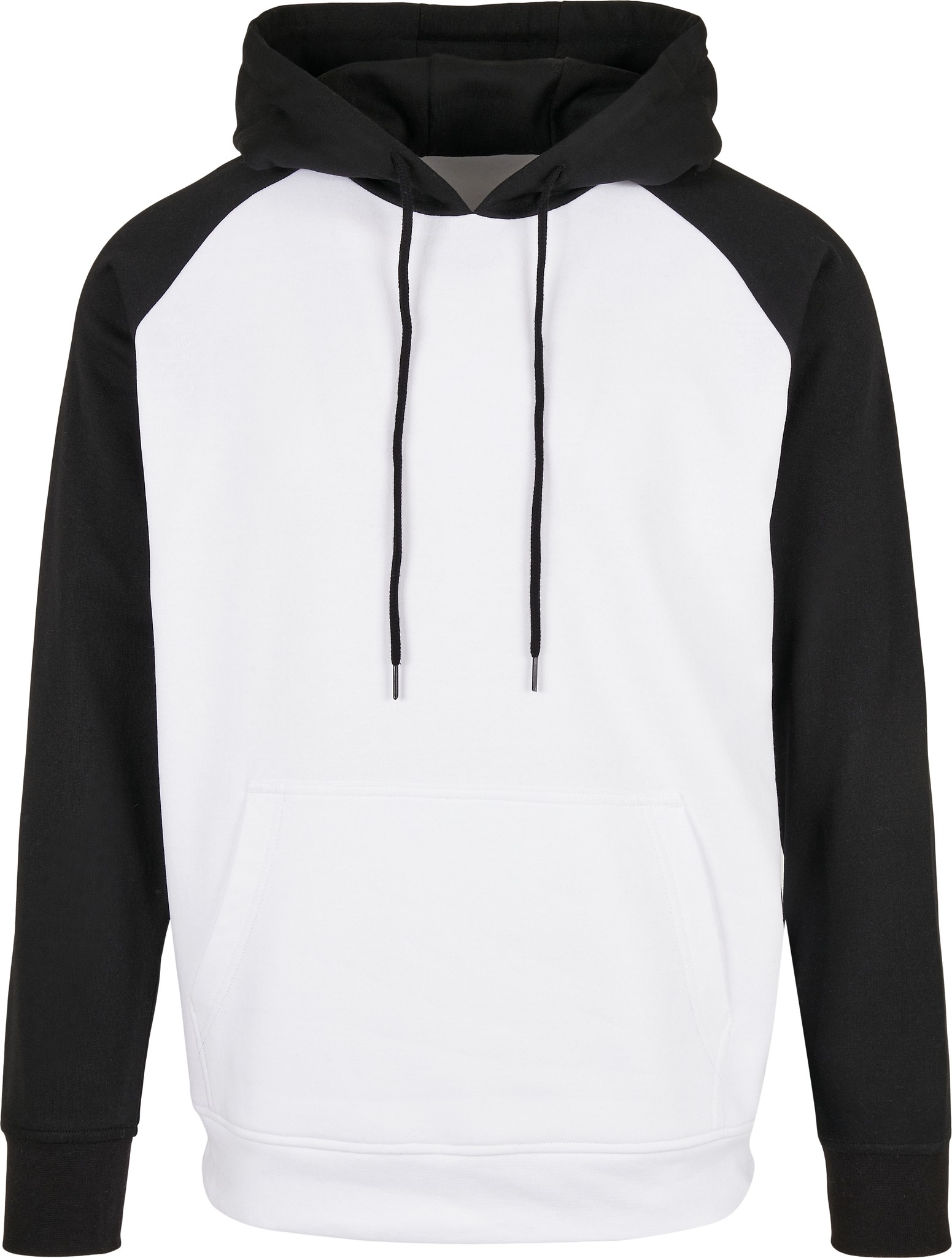 Sudadera con capucha Build Your Brand Basic Raglan BB005 - manga de contraste lisa