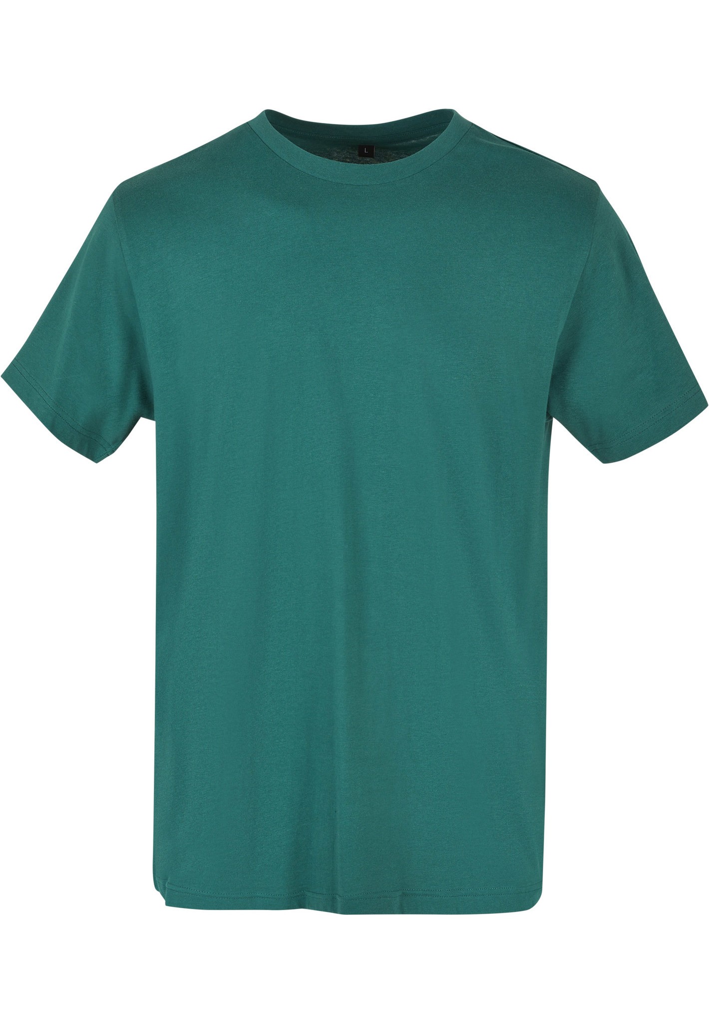 Build Your Brand Basic Round Neck Tee BB010 – Ribbed Crew Neck