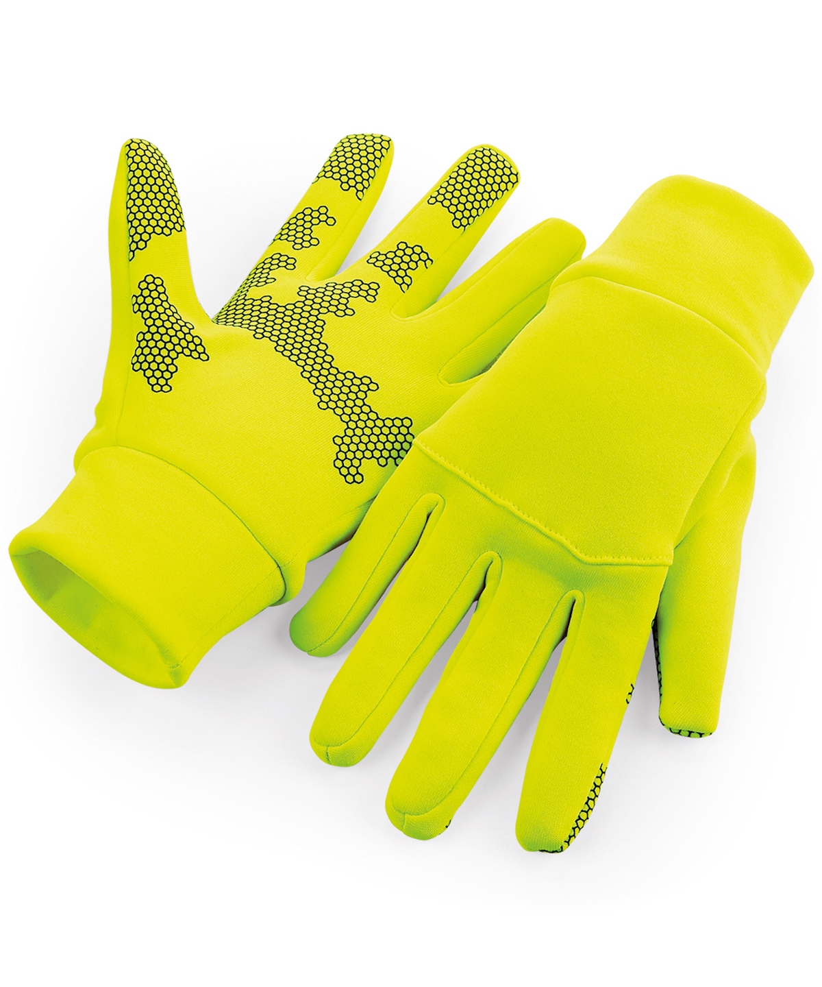 Beechfield guantes de tecnología deportiva softshell - tejido transpirable liger - Imagen 7 de 9