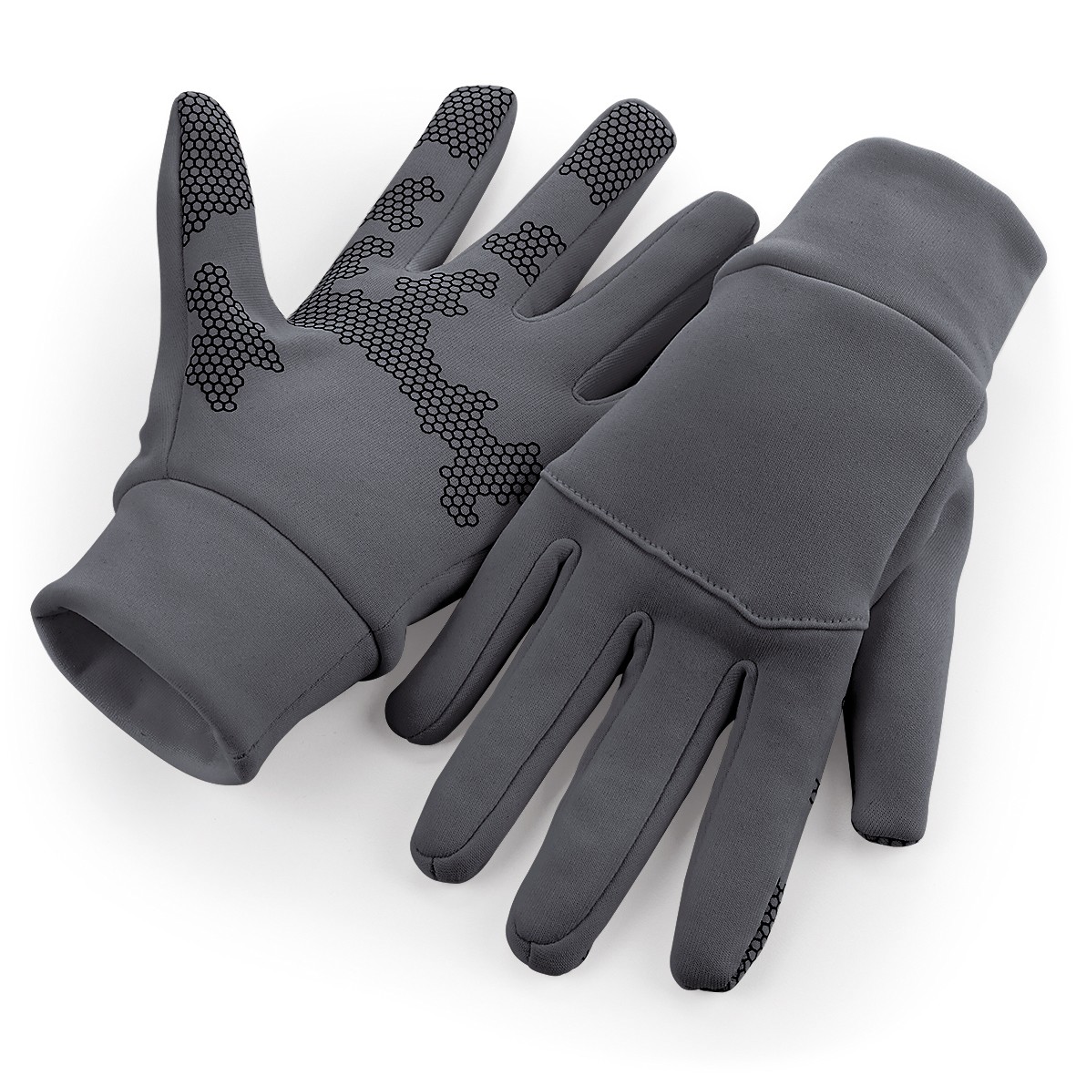 Beechfield guantes de tecnología deportiva softshell - tejido transpirable liger - Imagen 8 de 9