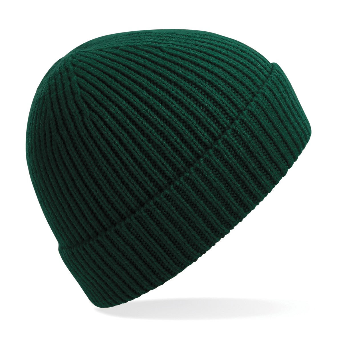Beechfield Engineered Gorro Tejido Acanalado B380 - Diseño con Puños Etiqueta Tearaway - Imagen 6 de 15