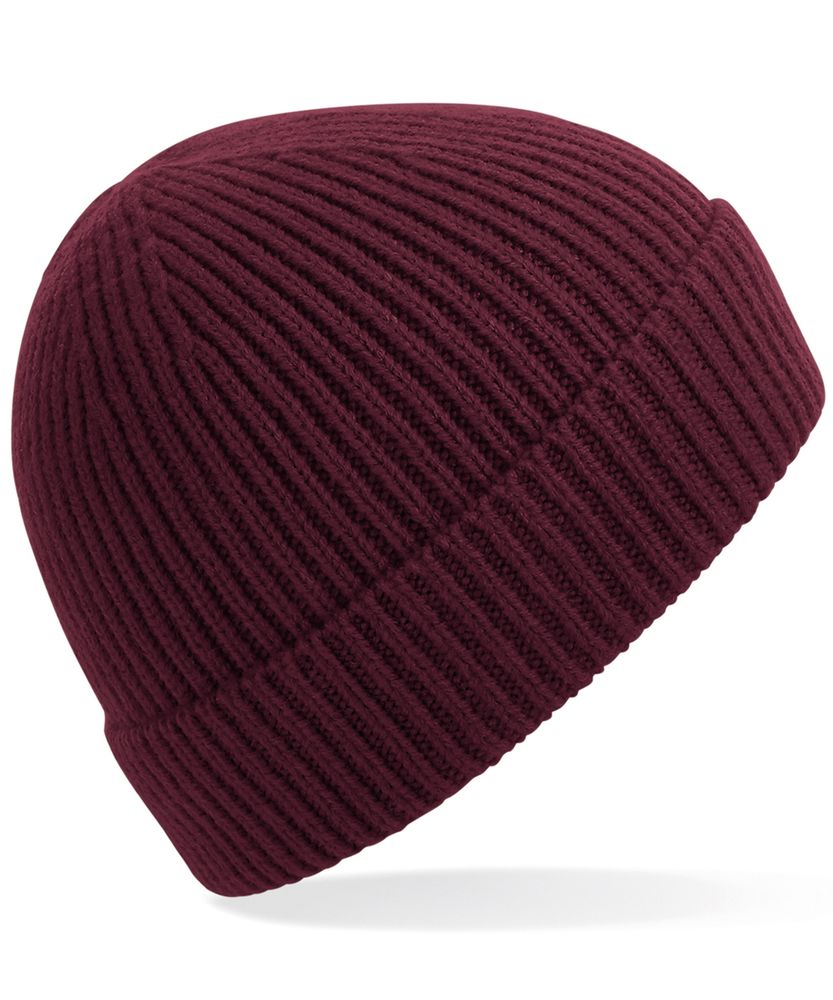 Beechfield Engineered Gorro Tejido Acanalado B380 - Diseño con Puños Etiqueta Tearaway - Imagen 7 de 15