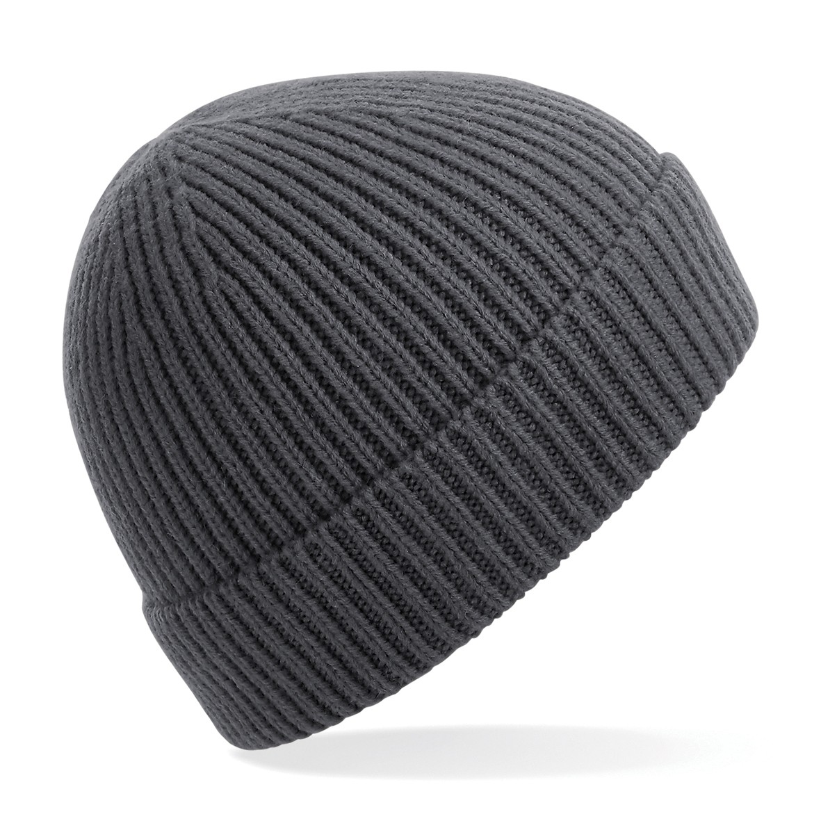 Beechfield Engineered Gorro Tejido Acanalado B380 - Diseño con Puños Etiqueta Tearaway - Imagen 8 de 15