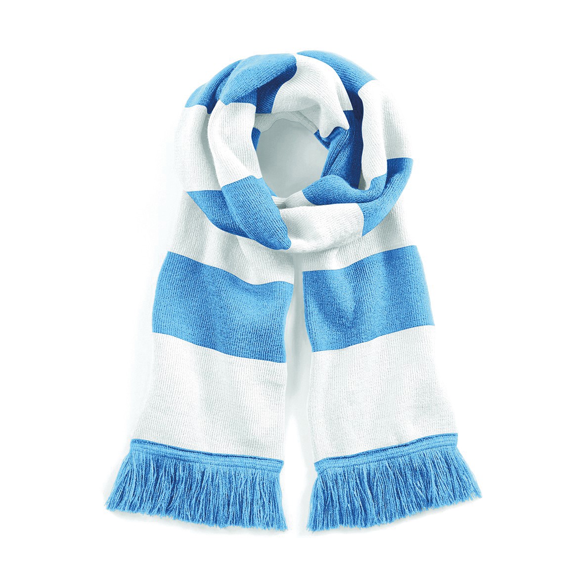 Beechfield Stadium Schal B479 - gestreift Unisex Team Winter Accessoire - Bild 13 von 13