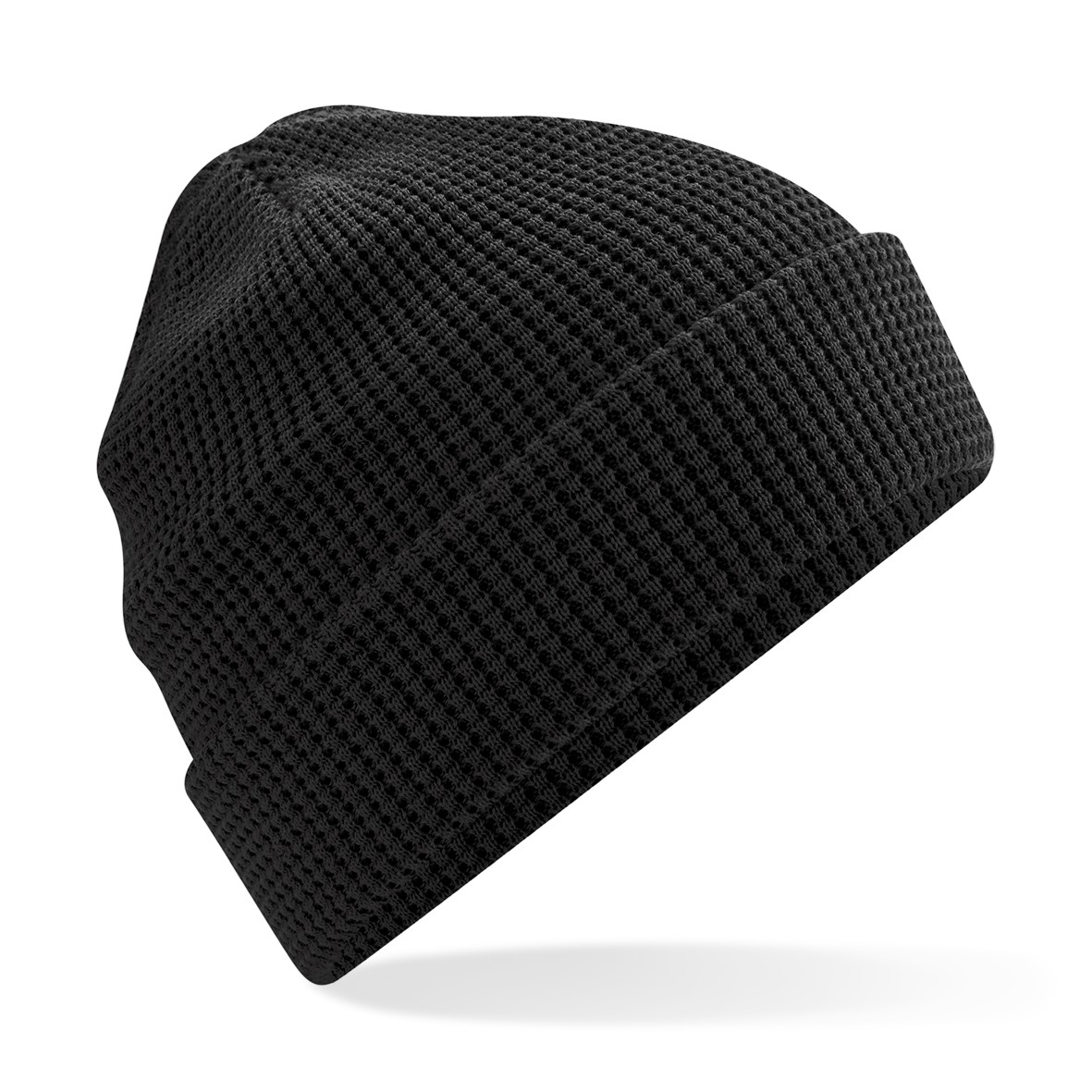 Bio Baumwolle Waffel Beanie B52N - Beechfield Snug Unisex Passform hautfreundliche Mütze - Bild 9 von 13
