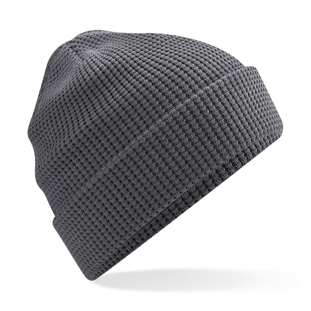 Bio Baumwolle Waffel Beanie B52N - Beechfield Snug Unisex Passform hautfreundliche Mütze - Bild 10 von 13