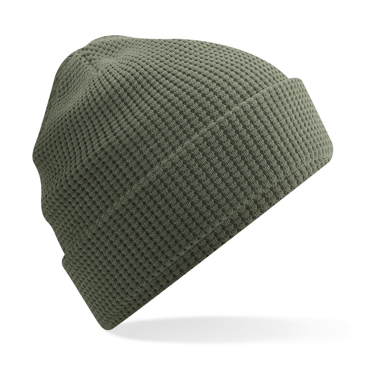 Bio Baumwolle Waffel Beanie B52N - Beechfield Snug Unisex Passform hautfreundliche Mütze - Bild 12 von 13