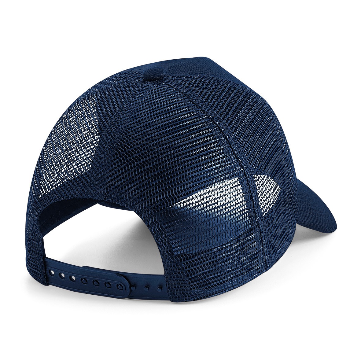 Beechfield Microknit Snapback Trucker B642 - Gorra de béisbol precurvada Peak Sun - Imagen 11 de 13