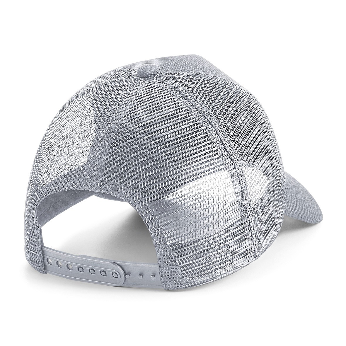 Beechfield Microknit Snapback Trucker B642 - Gorra de béisbol precurvada Peak Sun - Imagen 13 de 13