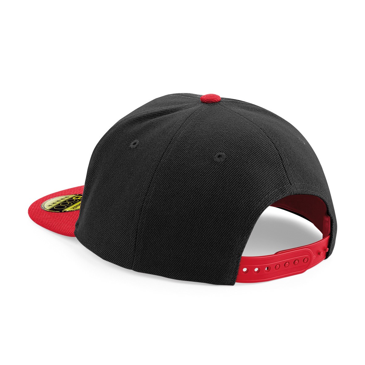 Beechfield Original Flat Peak Snapback - Estilo Retro Verde Underpeak Prendas para la cabeza - Imagen 12 de 25