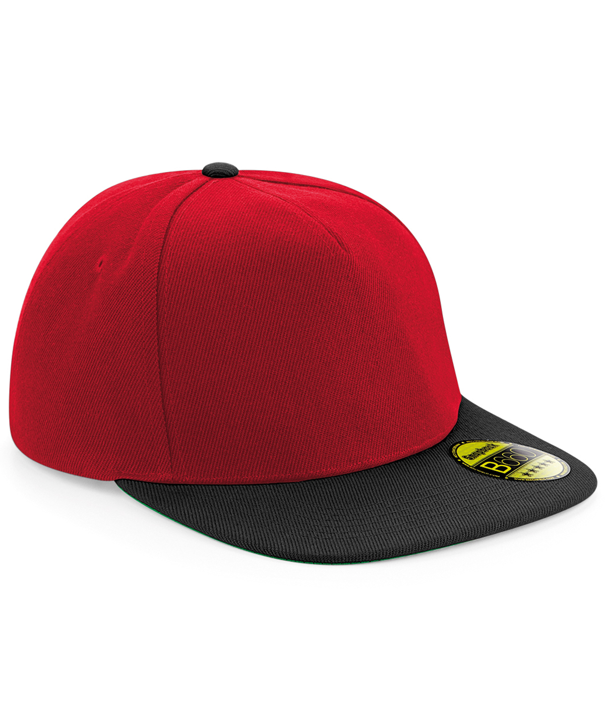 Beechfield Original Flat Peak Snapback - Estilo Retro Verde Underpeak Prendas para la cabeza - Imagen 17 de 25