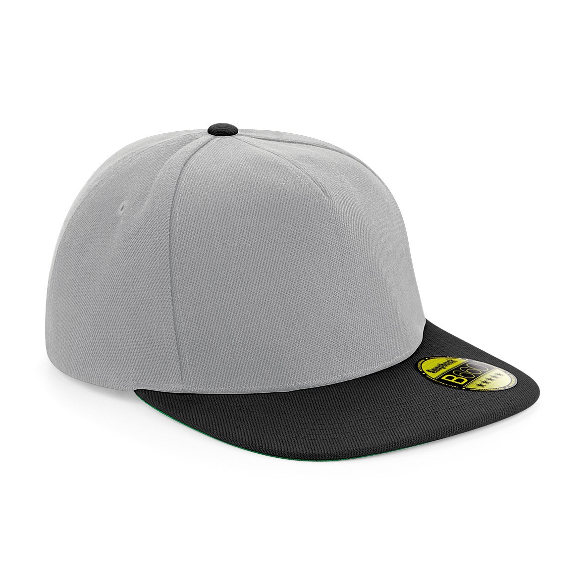 Beechfield Original Flat Peak Snapback - Estilo Retro Verde Underpeak Prendas para la cabeza - Imagen 20 de 25