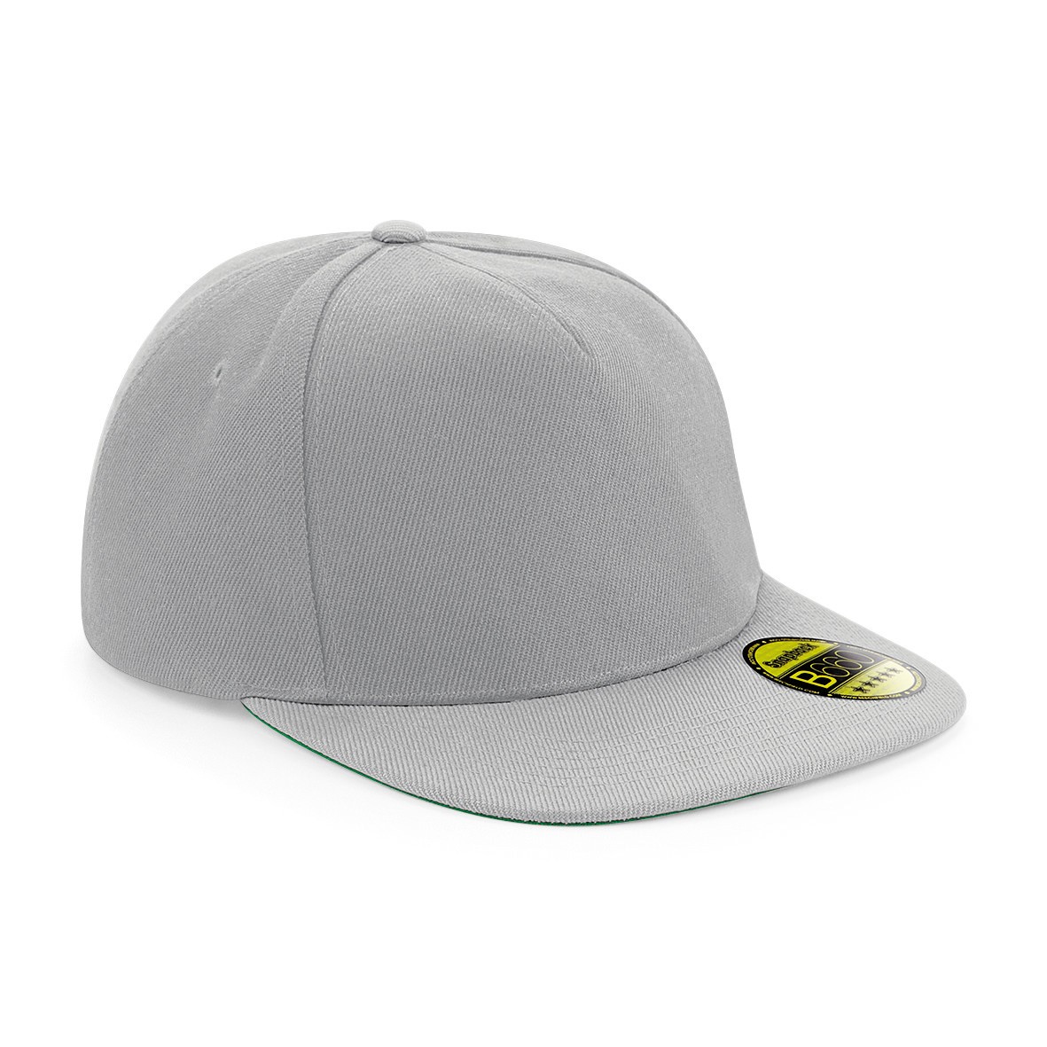 Beechfield Original Flat Peak Snapback - Estilo Retro Verde Underpeak Prendas para la cabeza - Imagen 22 de 25