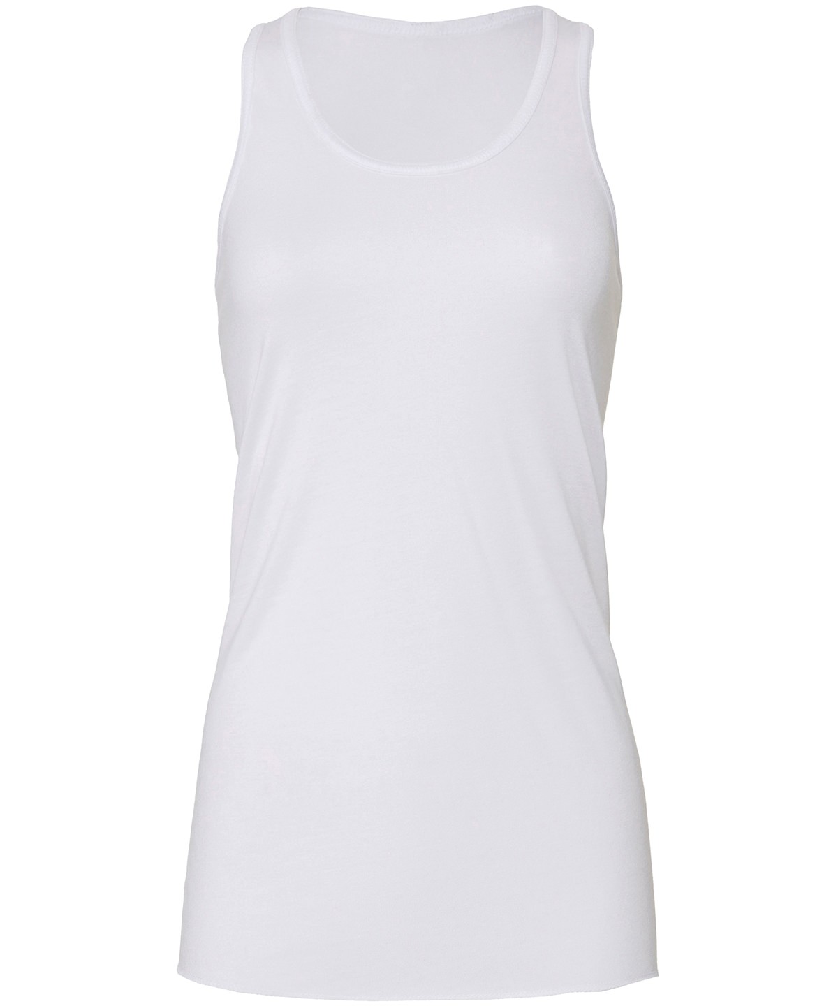 Bella + Canvas Flowy Racerback Tank Top 8800 - Womens Summer Round Neck Vest Top - Picture 18 of 18