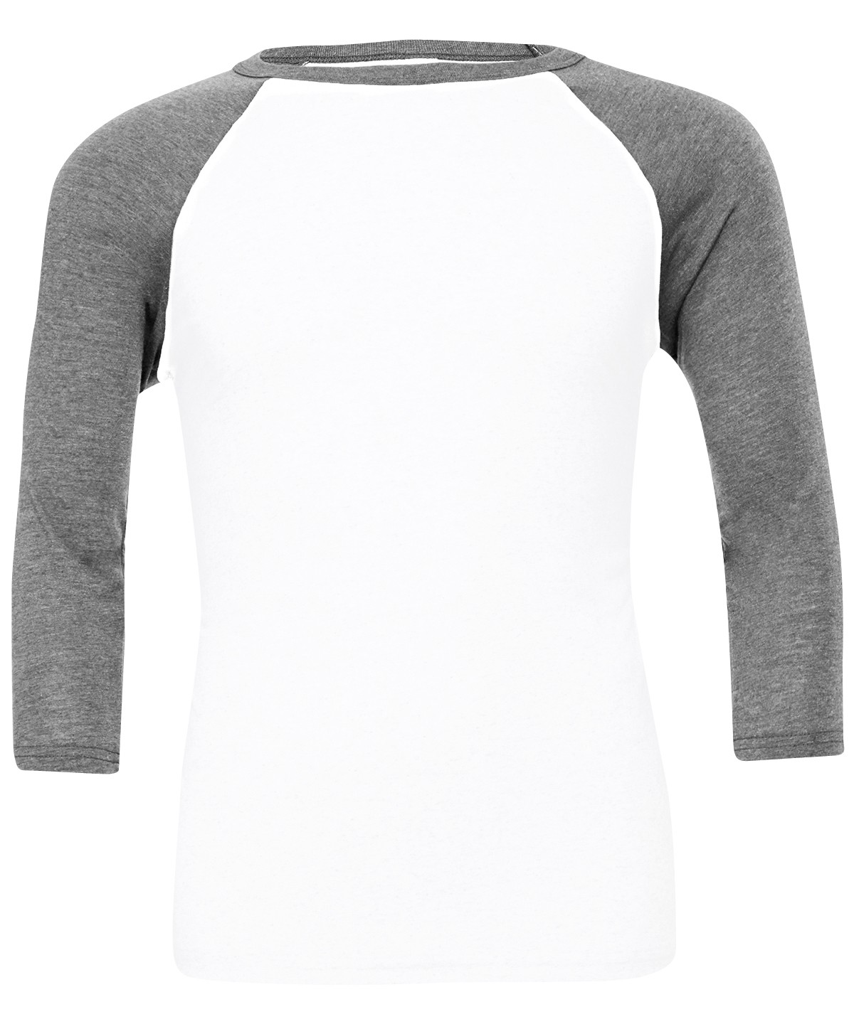 Bella + Canvas Unisex Triblend Baseball T-Shirt 3200- 3/4 Sleeves Sportswear Top - Picture 15 of 20