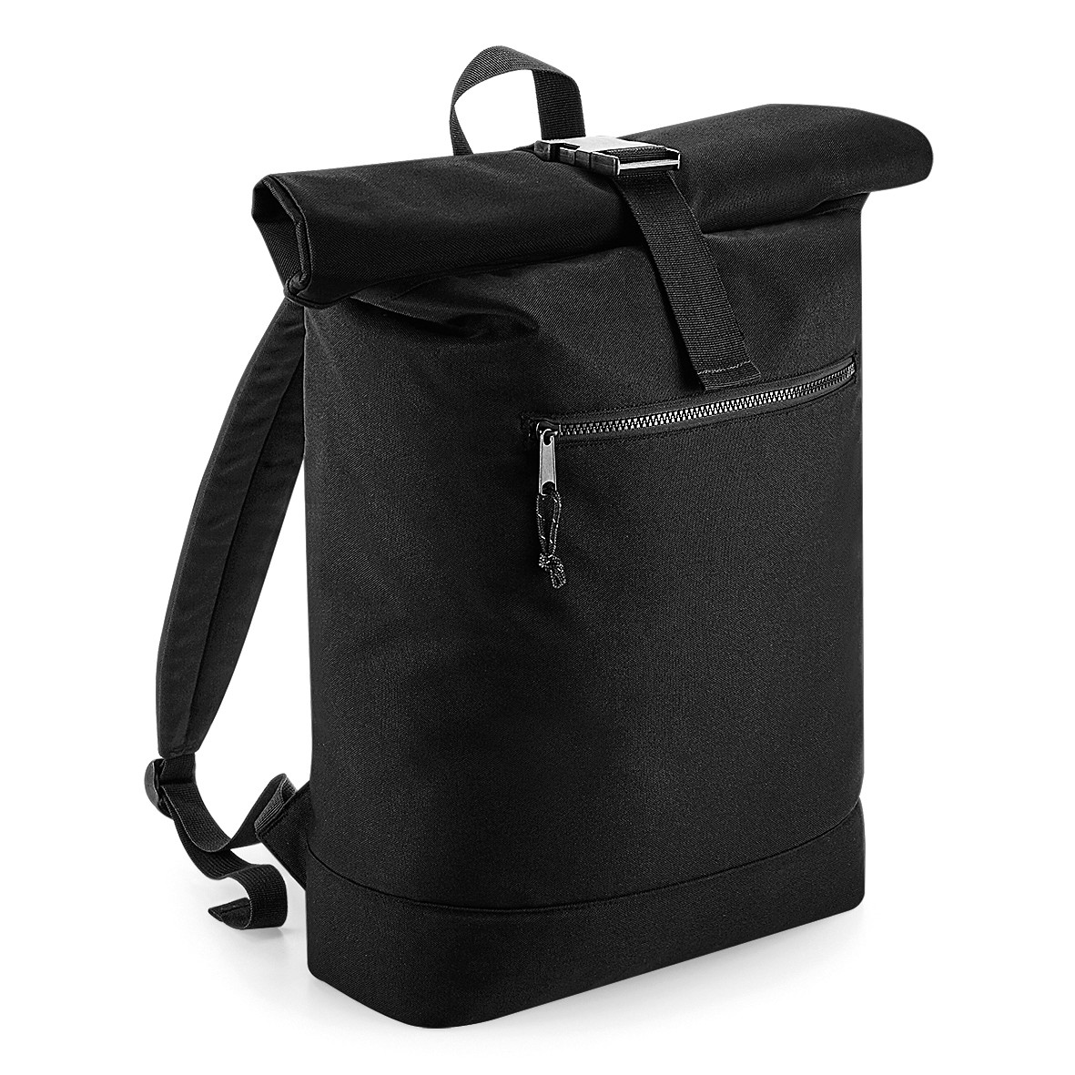 BagBase Recycled Rolled-Top Backpack BG286 – Gym Work Sports Kit Rucksack Bag