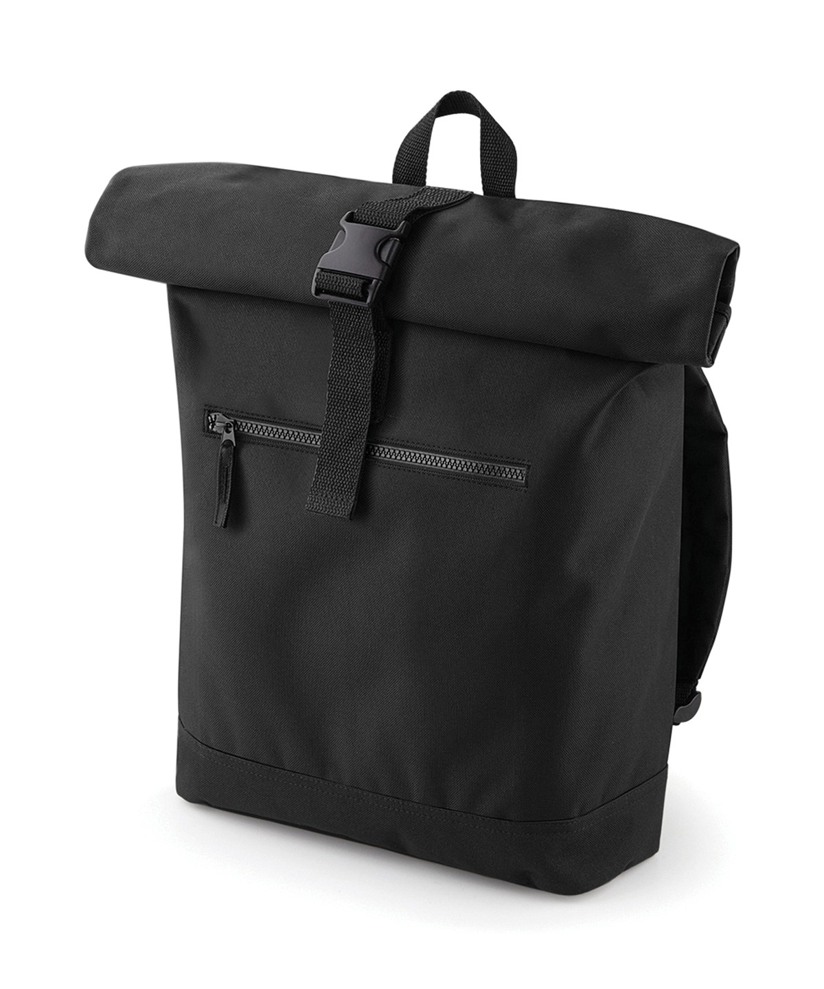 BagBase Roll Top Backpack BG855 – Roll Top School College Laptop Satchel Retro