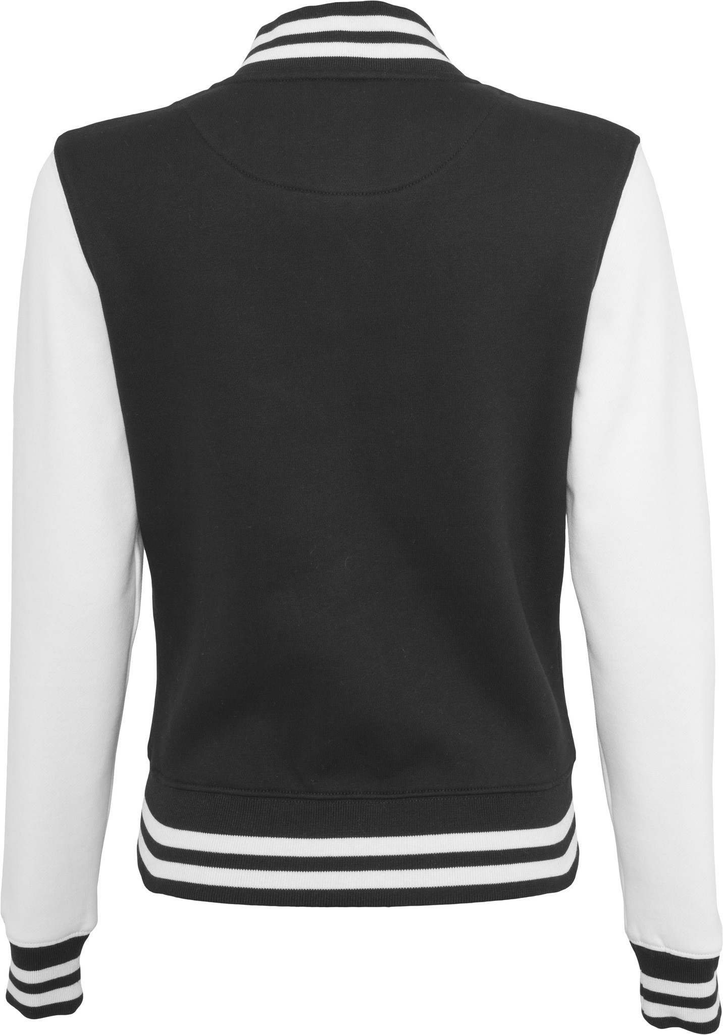 Giacca Women's Sweat College BY027 - Donne Polycotton fresco varsity preppy Top - Foto 11 di 14