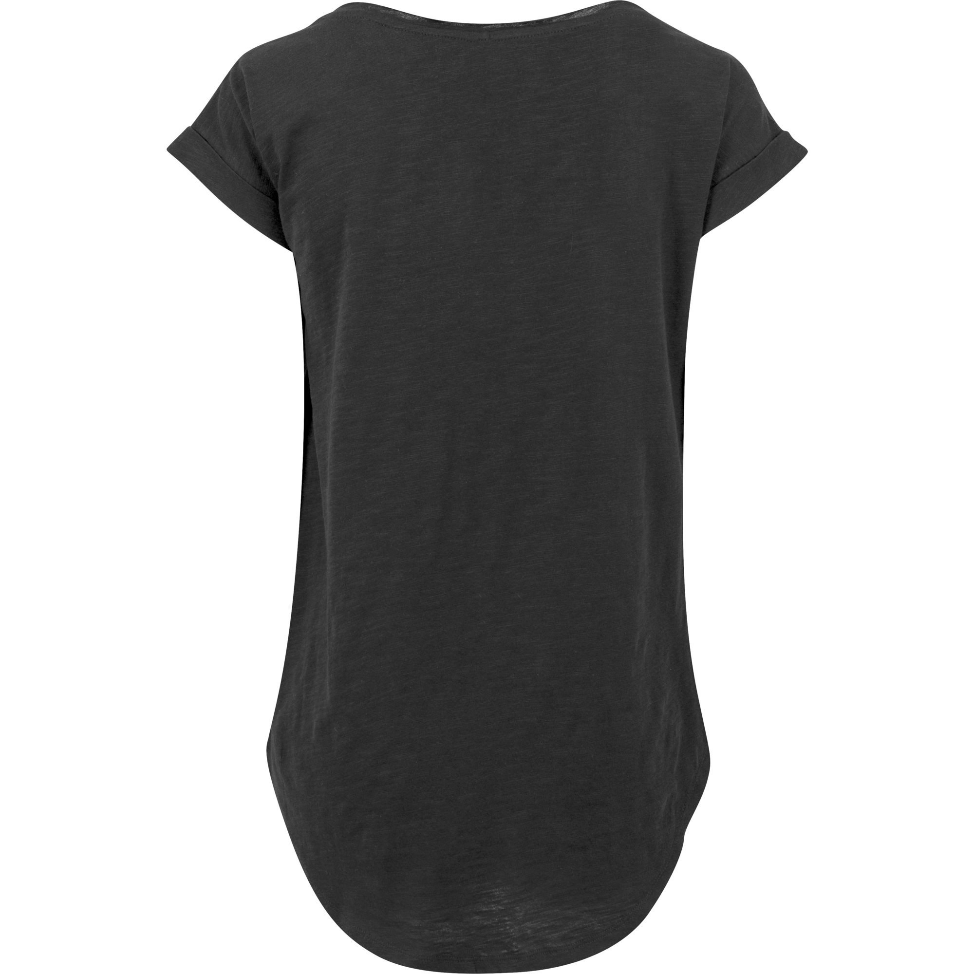 Women's Long Slub Tee BY036 -Plain Short sleeve fashion Classic Cotton T-Shirt - Picture 12 of 38