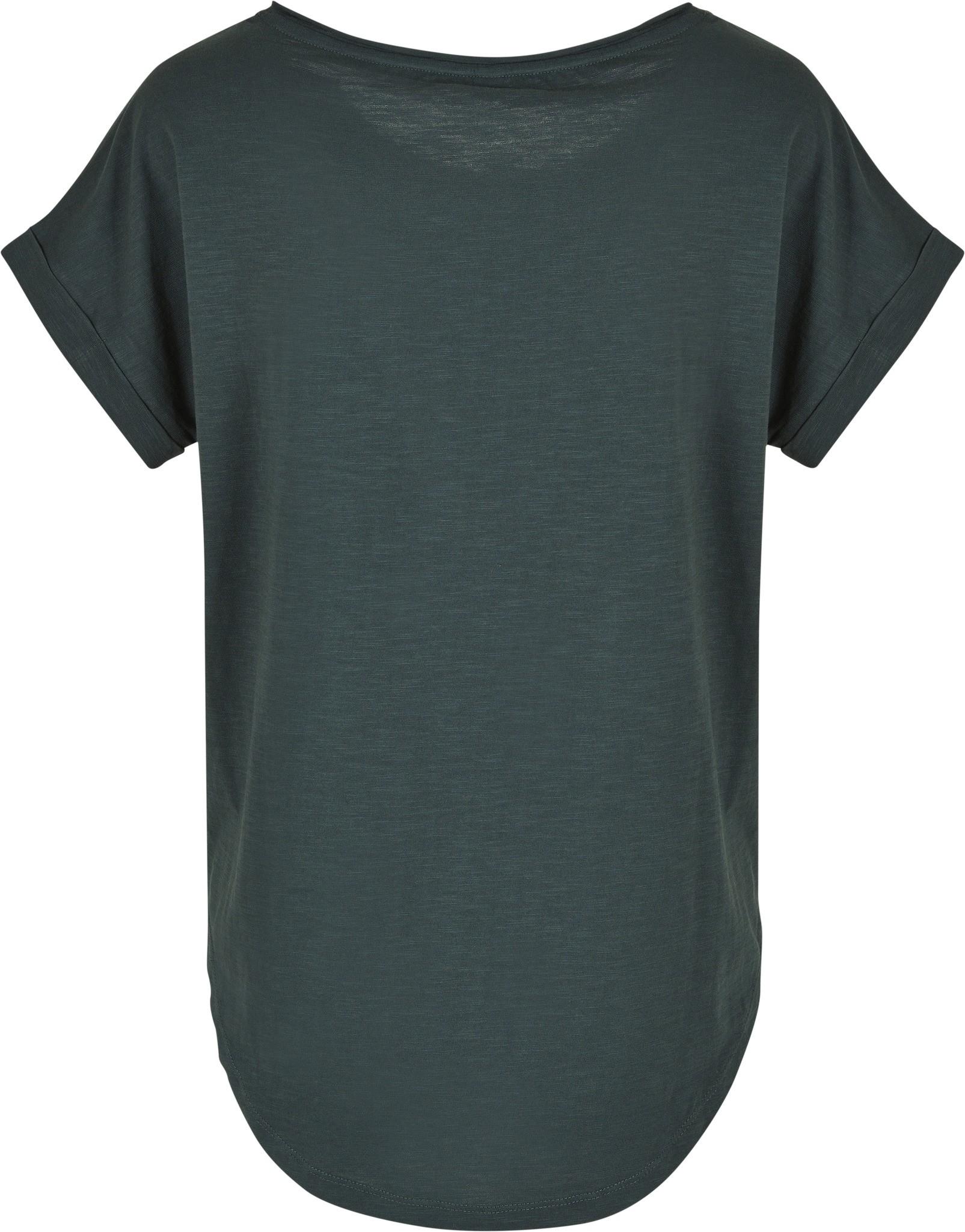 Women's Long Slub Tee BY036 -Plain Short sleeve fashion Classic Cotton T-Shirt - Picture 16 of 38