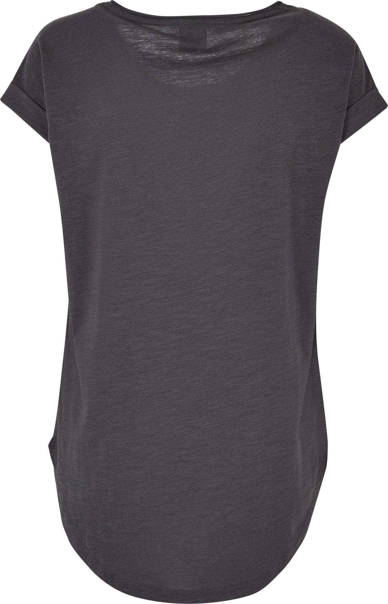 Women's Long Slub Tee BY036 -Plain Short sleeve fashion Classic Cotton T-Shirt - Picture 20 of 38