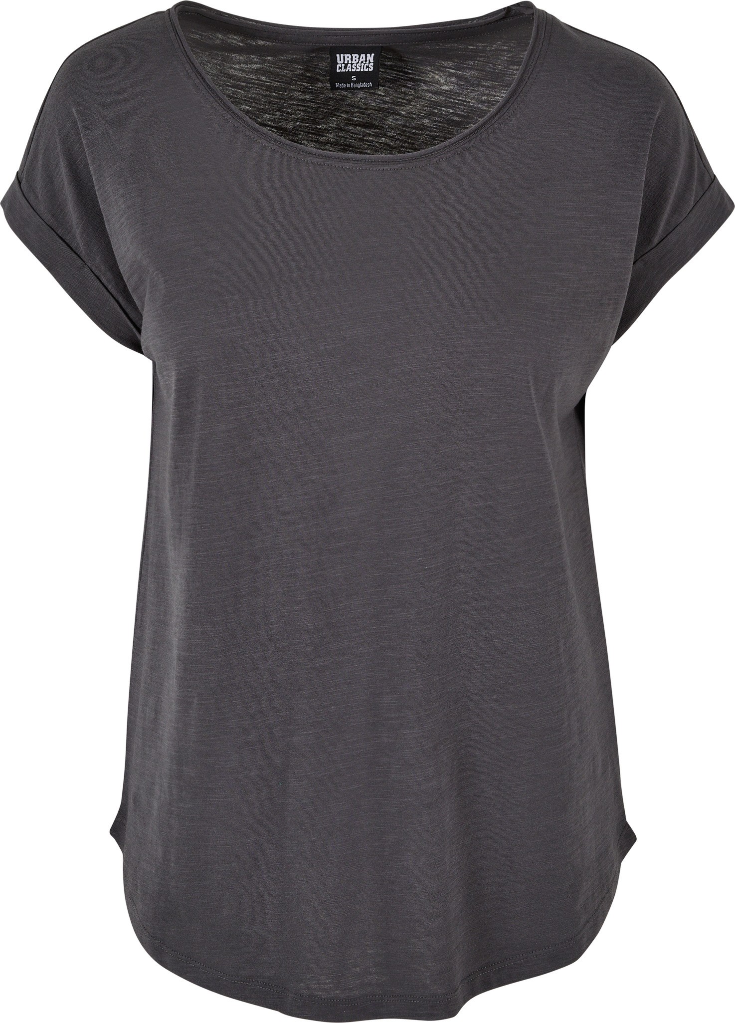 Women's Long Slub Tee BY036 -Plain Short sleeve fashion Classic Cotton T-Shirt - Picture 19 of 38