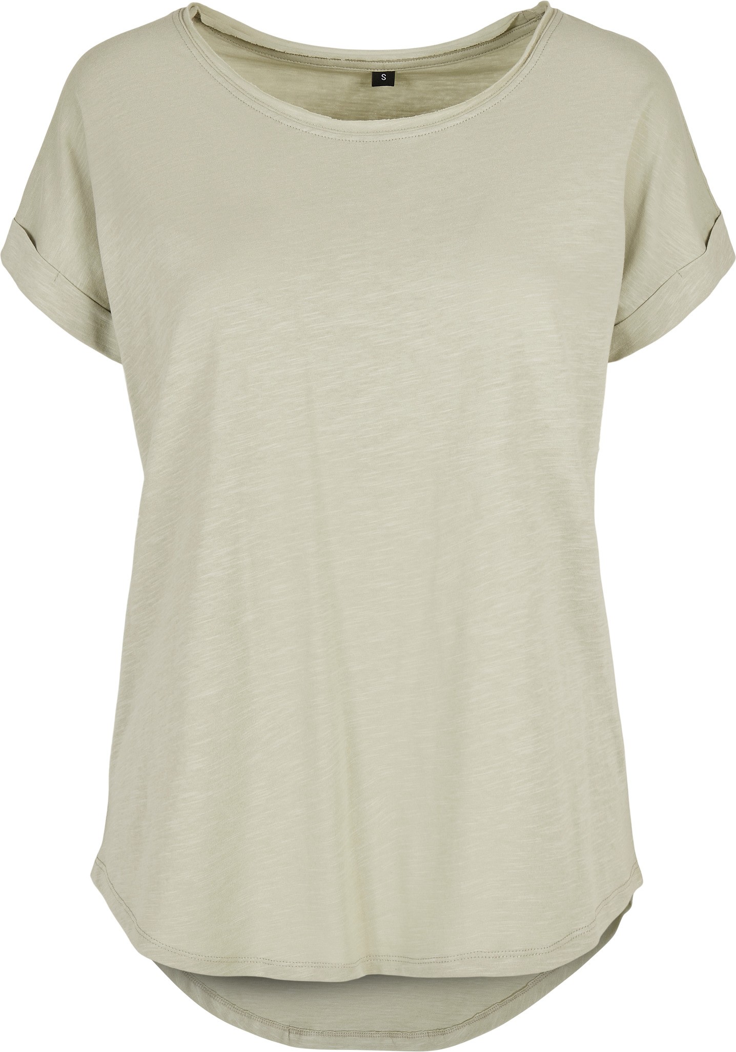Women's Long Slub Tee BY036 -Plain Short sleeve fashion Classic Cotton T-Shirt - Picture 29 of 38