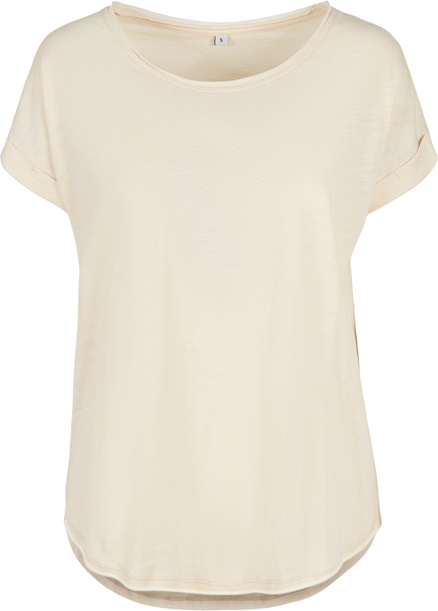 Women's Long Slub Tee BY036 -Plain Short sleeve fashion Classic Cotton T-Shirt - Picture 36 of 38