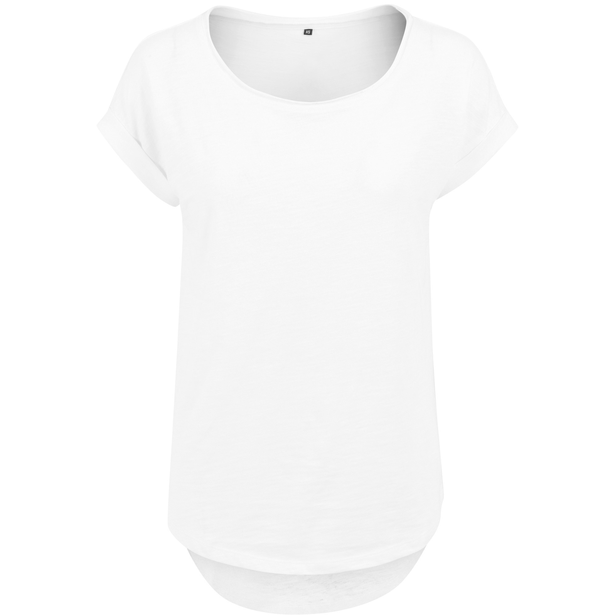 Women's Long Slub Tee BY036 -Plain Short sleeve fashion Classic Cotton T-Shirt - Picture 32 of 38