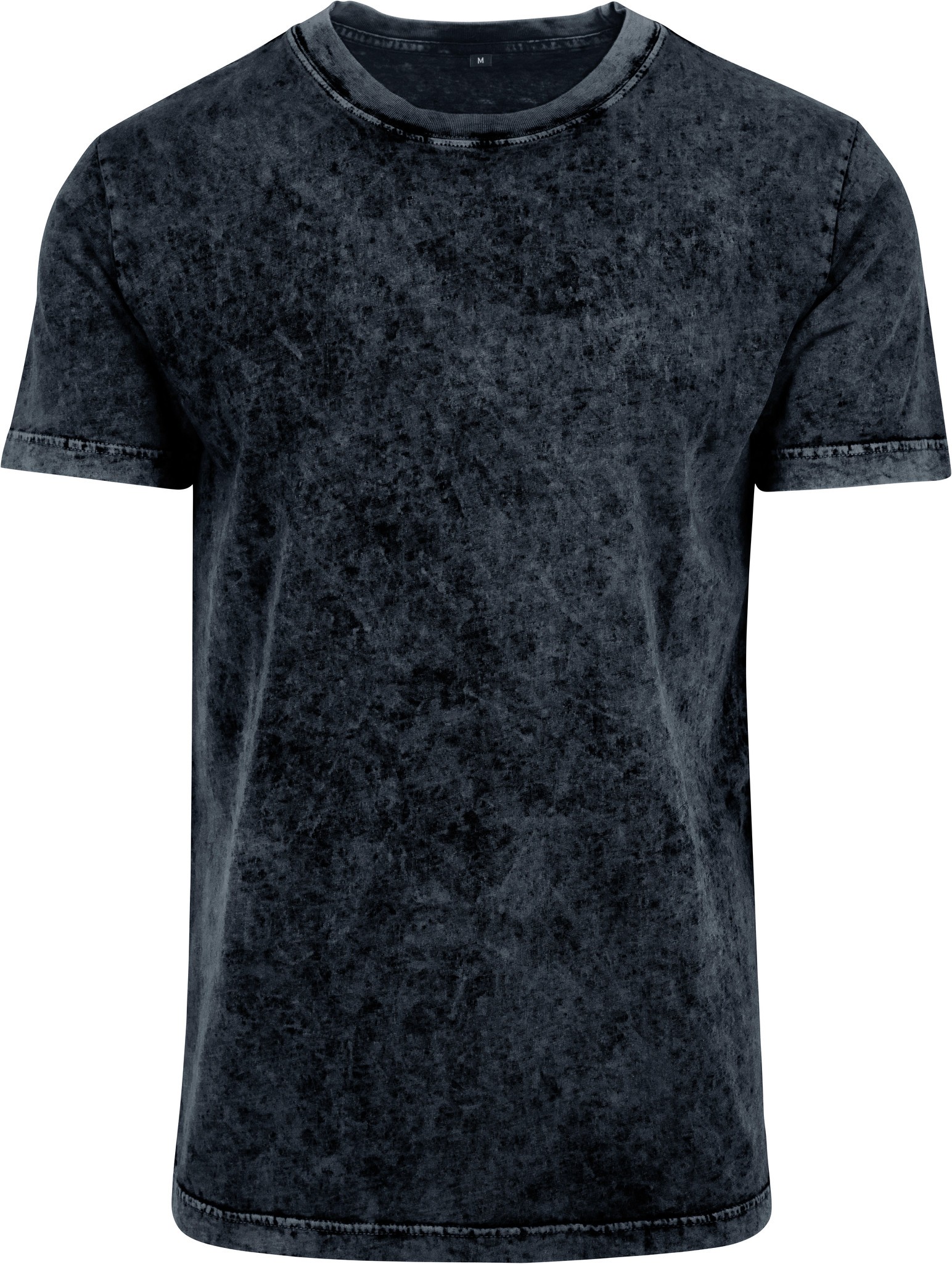 Acid Washed Tee BY070 Men's cool basic Short Sleeve Crew Neck comfotable T-Shirt - Picture 8 of 10
