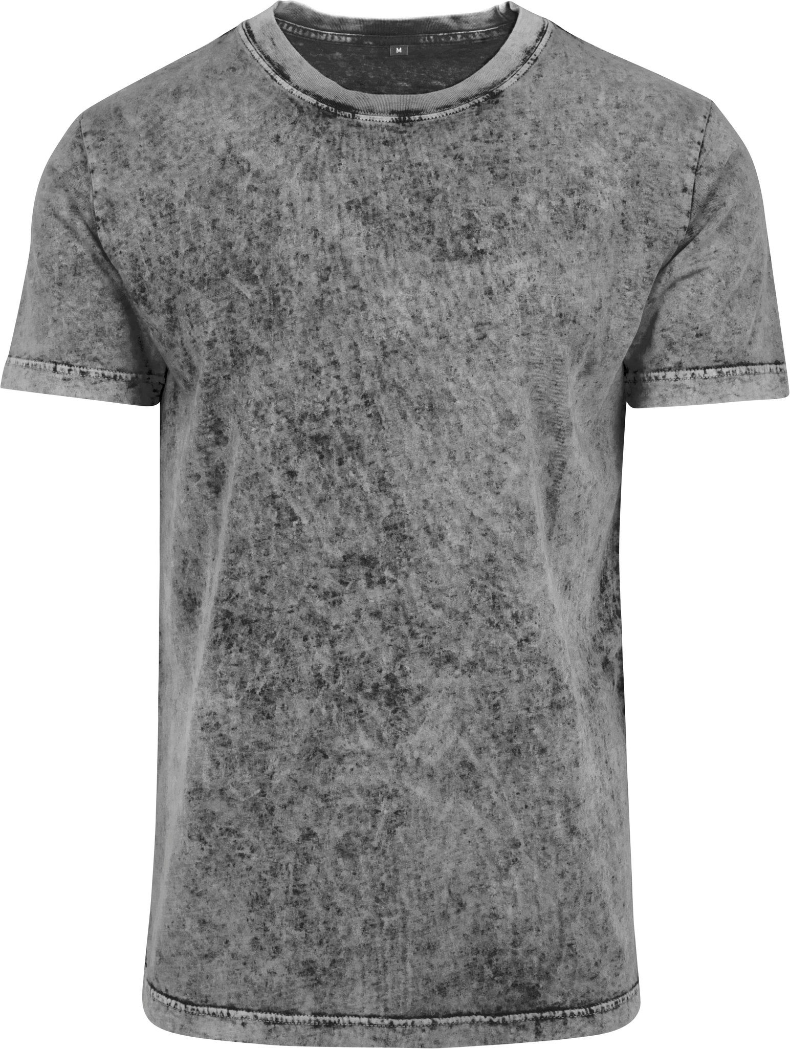 Acid Washed Tee BY070 Men's cool basic Short Sleeve Crew Neck comfotable T-Shirt - Picture 9 of 10