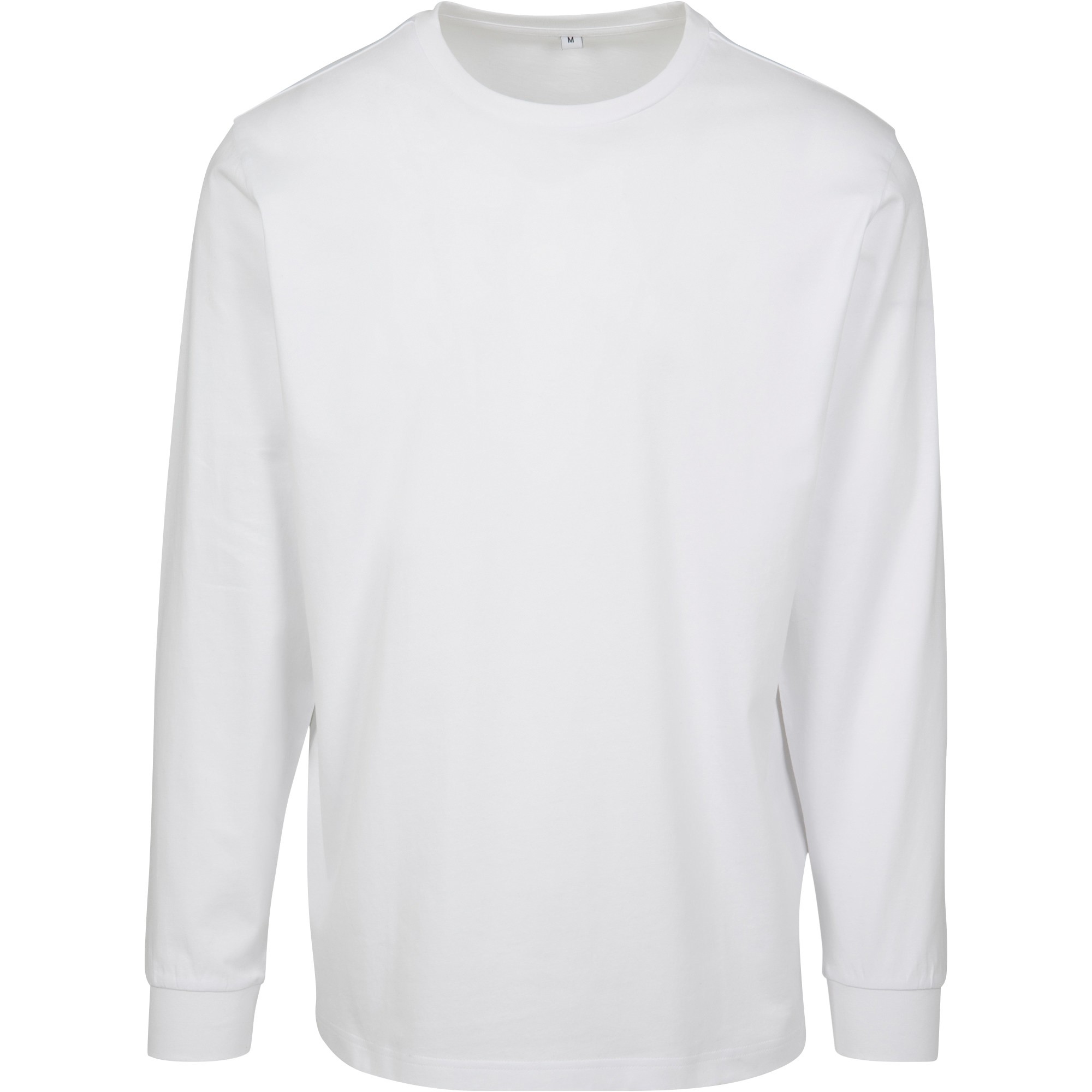 Para hombre Mangas Largas Yee con Costilla para Puño BY091| Escote Redondo Relajado Moda Camiseta - Imagen 16 de 18
