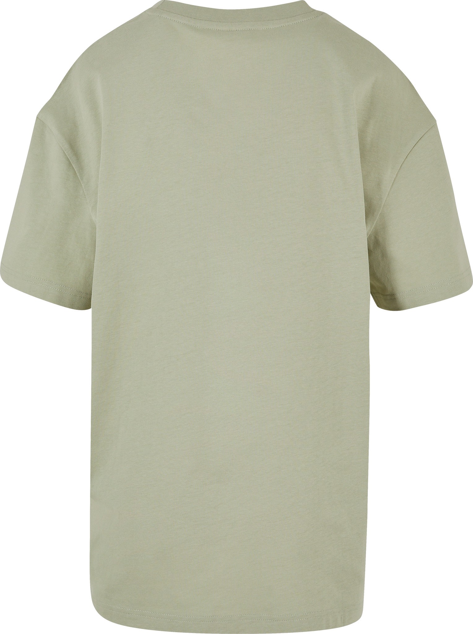 Women's Oversized Boyfriend Tee| Relaxed Round Neckline basic fashion T-Shirt - Picture 9 of 18